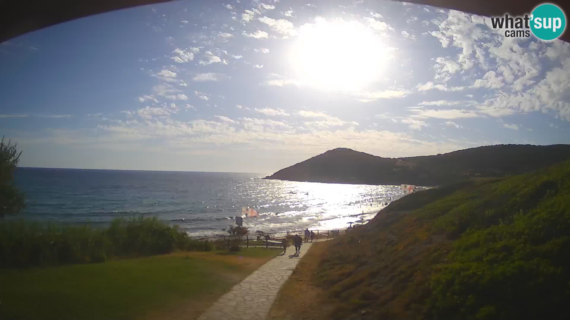 Camera en vivo playa Poglina – Da Ricciolina – Alghero – Cerdeña