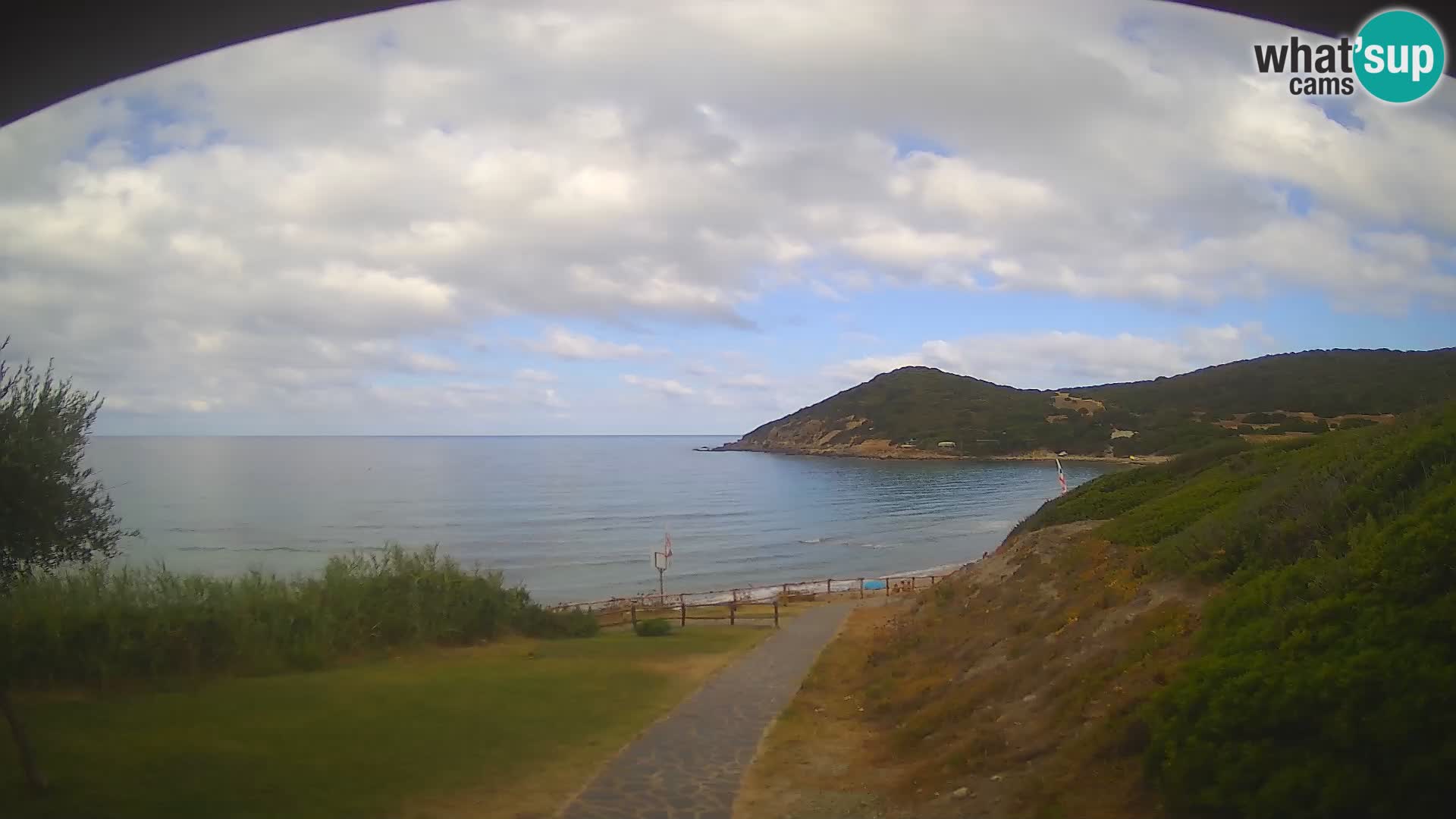 Camera en vivo playa Poglina – Da Ricciolina – Alghero – Cerdeña