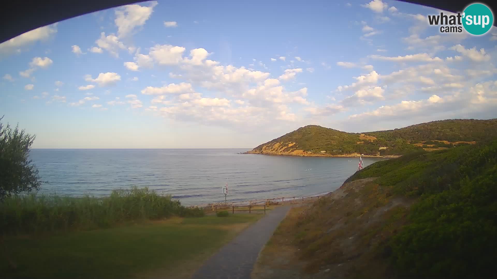 Webcam Poglina beach – Da Ricciolina – Alghero – Sardinia