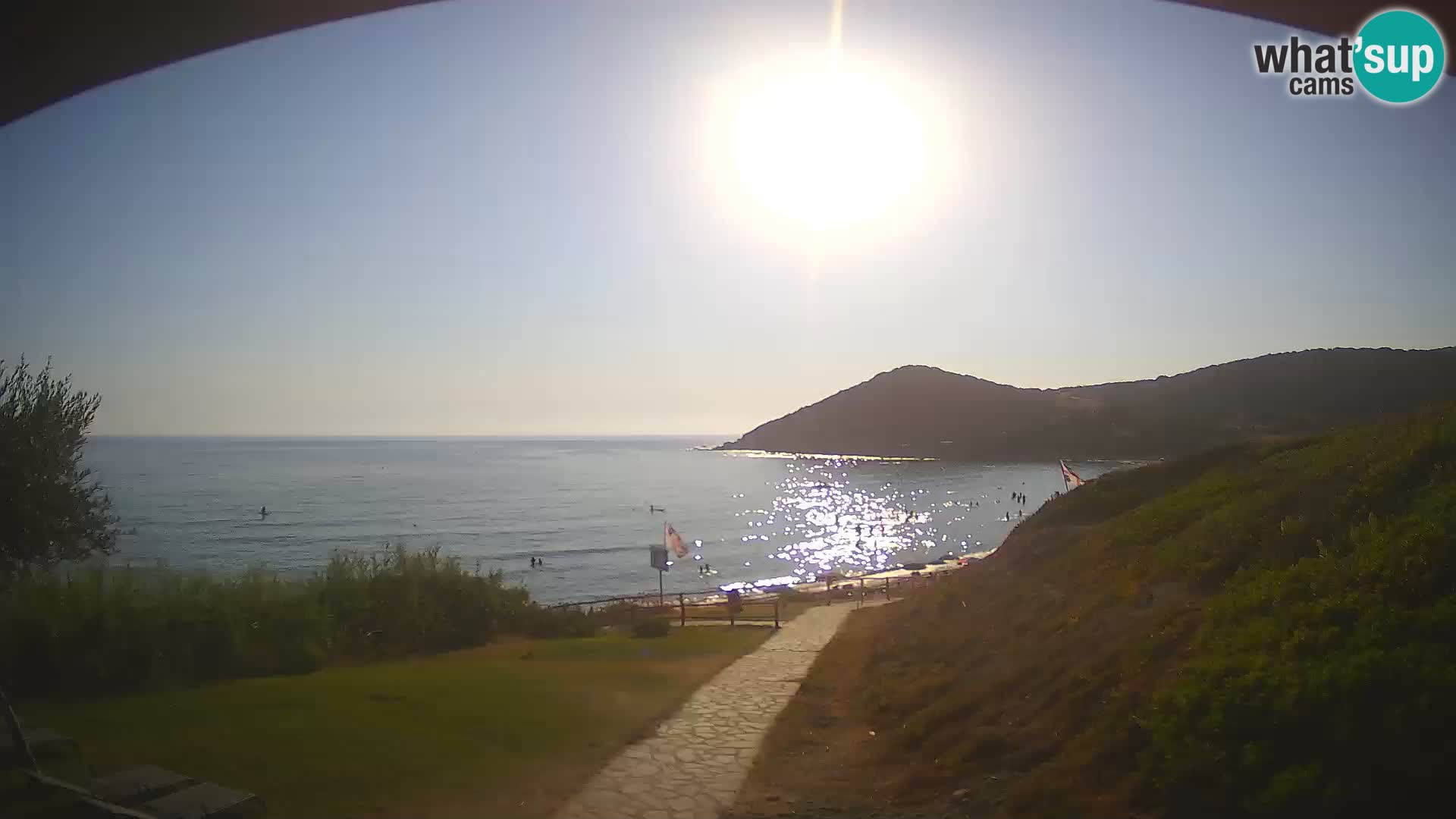 Webcam plage Poglina – Da Ricciolina – Alghero – Sardaigne
