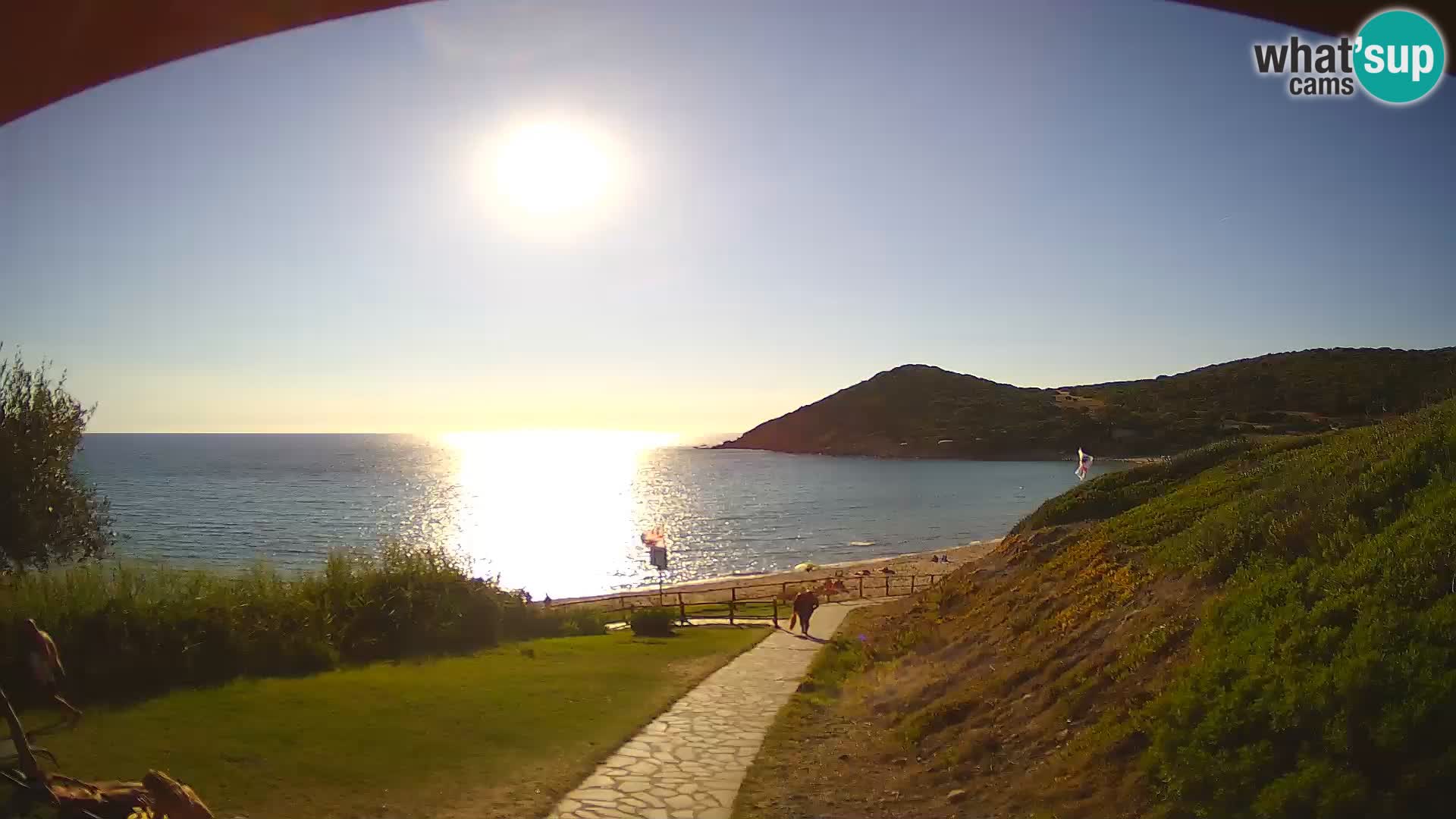 Webcam Poglina beach – Da Ricciolina – Alghero – Sardinia