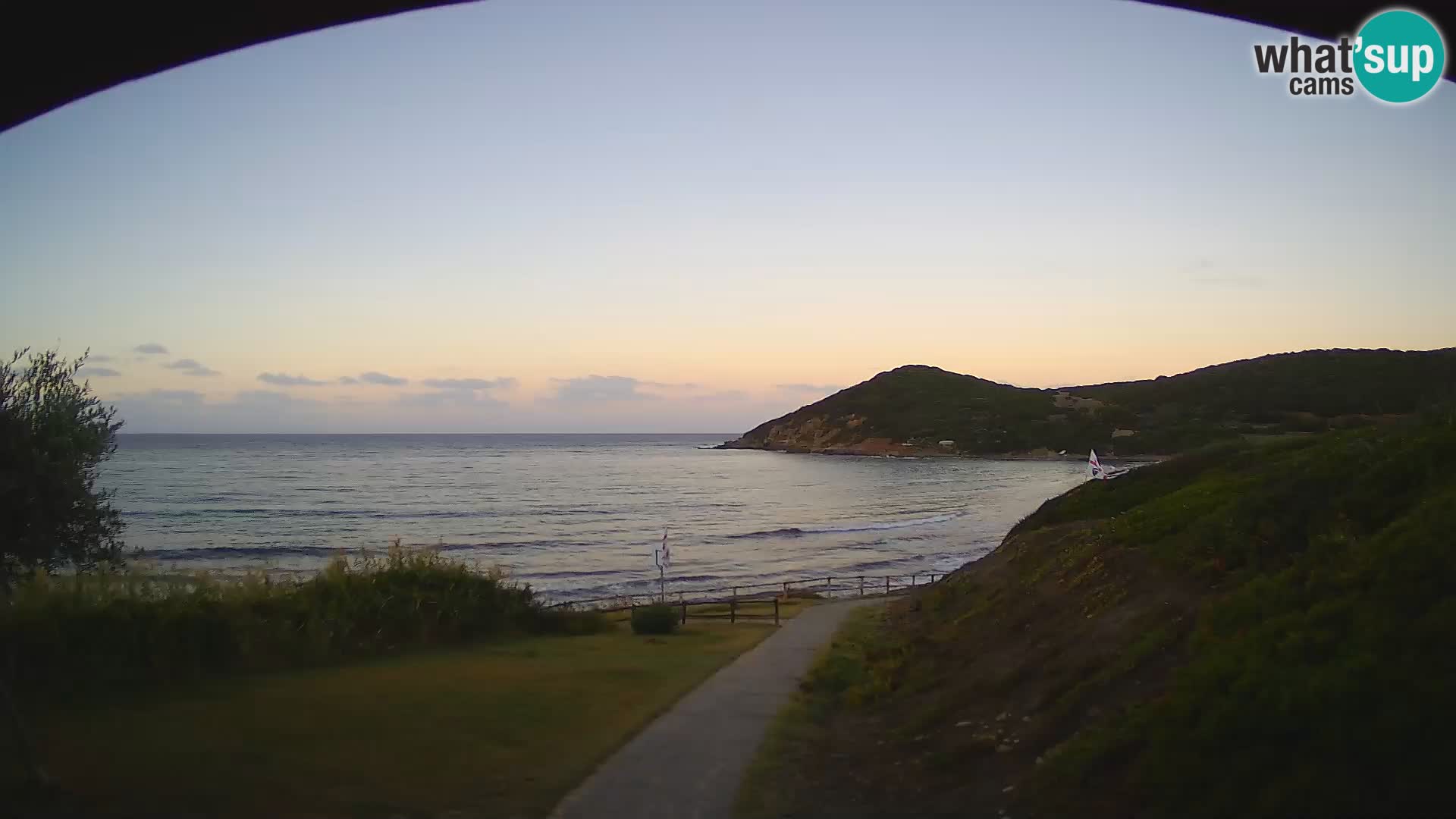 Webcam plage Poglina – Da Ricciolina – Alghero – Sardaigne