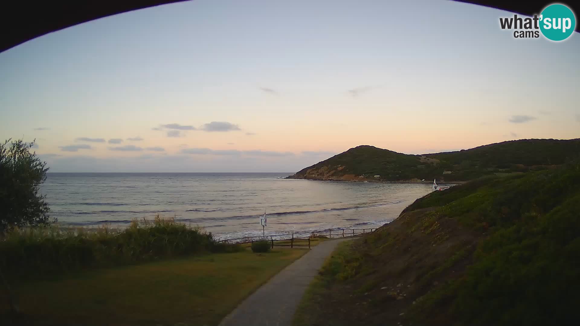 Web kamera plaža Poglina – Da Ricciolina – Alghero – Sardinija