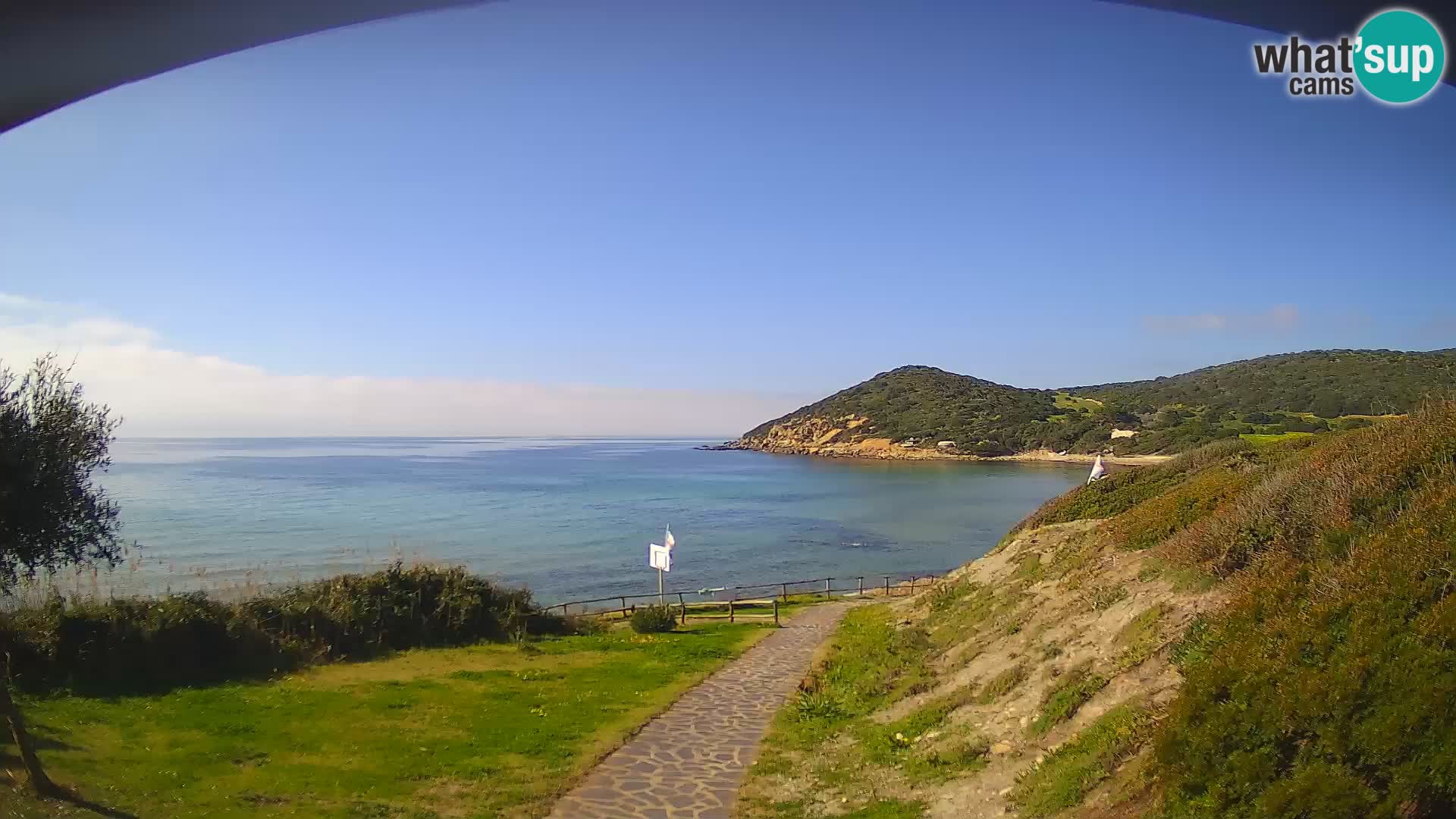 Webcam plage Poglina – Da Ricciolina – Alghero – Sardaigne