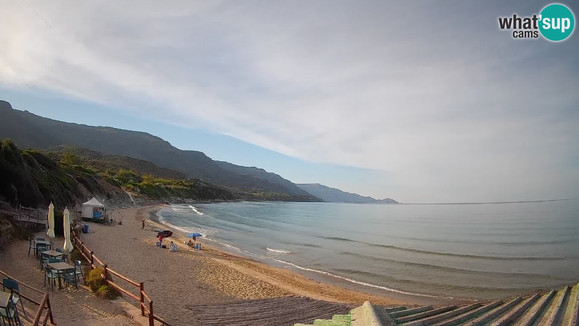 Camera en vivo playa Poglina – Da Ricciolina – Alghero – Cerdeña
