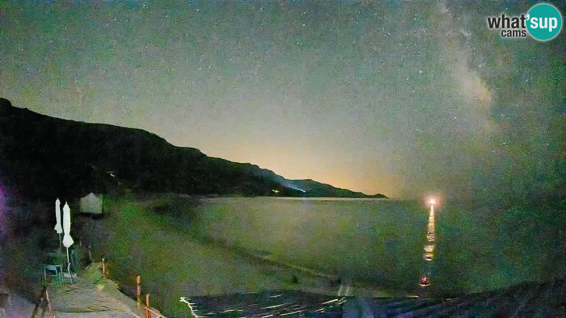 Webcam spiaggia Poglina – Vista dal bar Da Ricciolina – Alghero – Sardegna