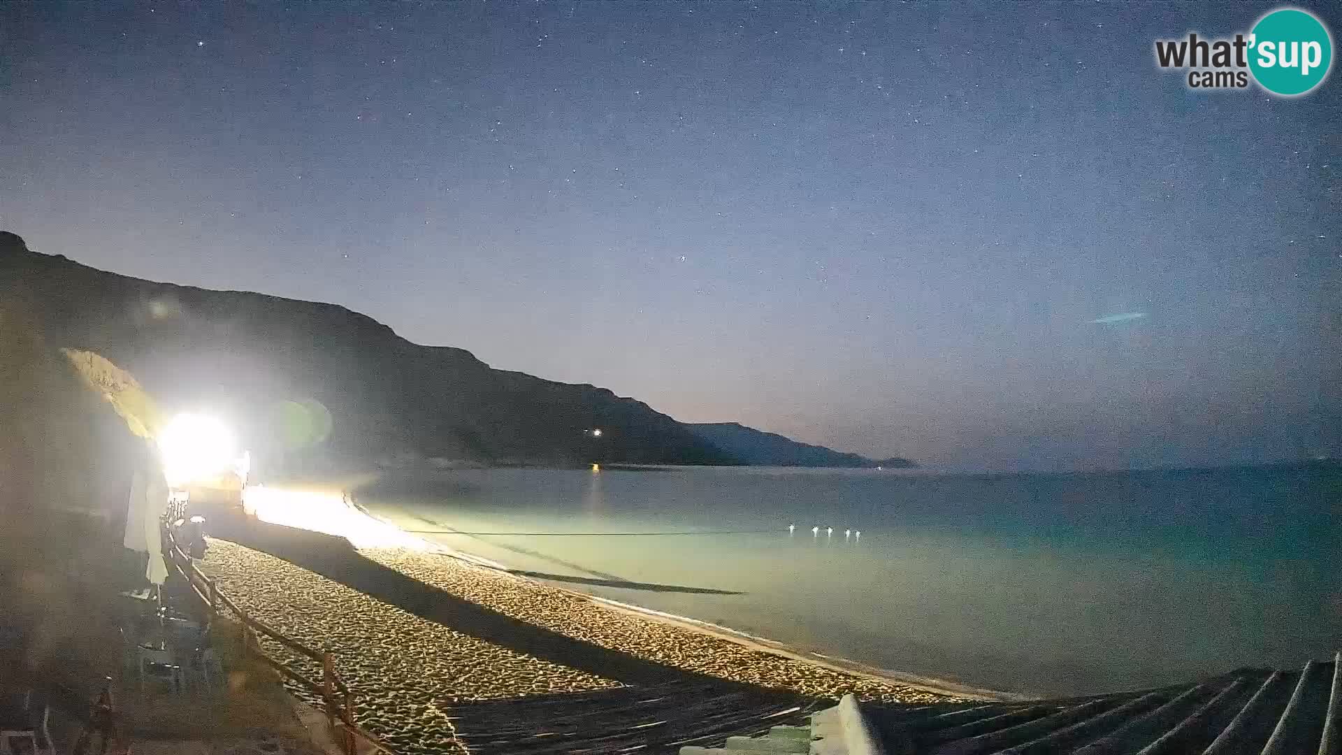 Spletna kamera plaža Poglina – Da Ricciolina – Alghero – Sardinija