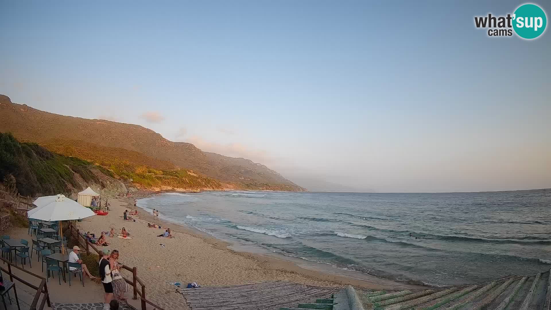 Webcam plage Poglina – Da Ricciolina – Alghero – Sardaigne