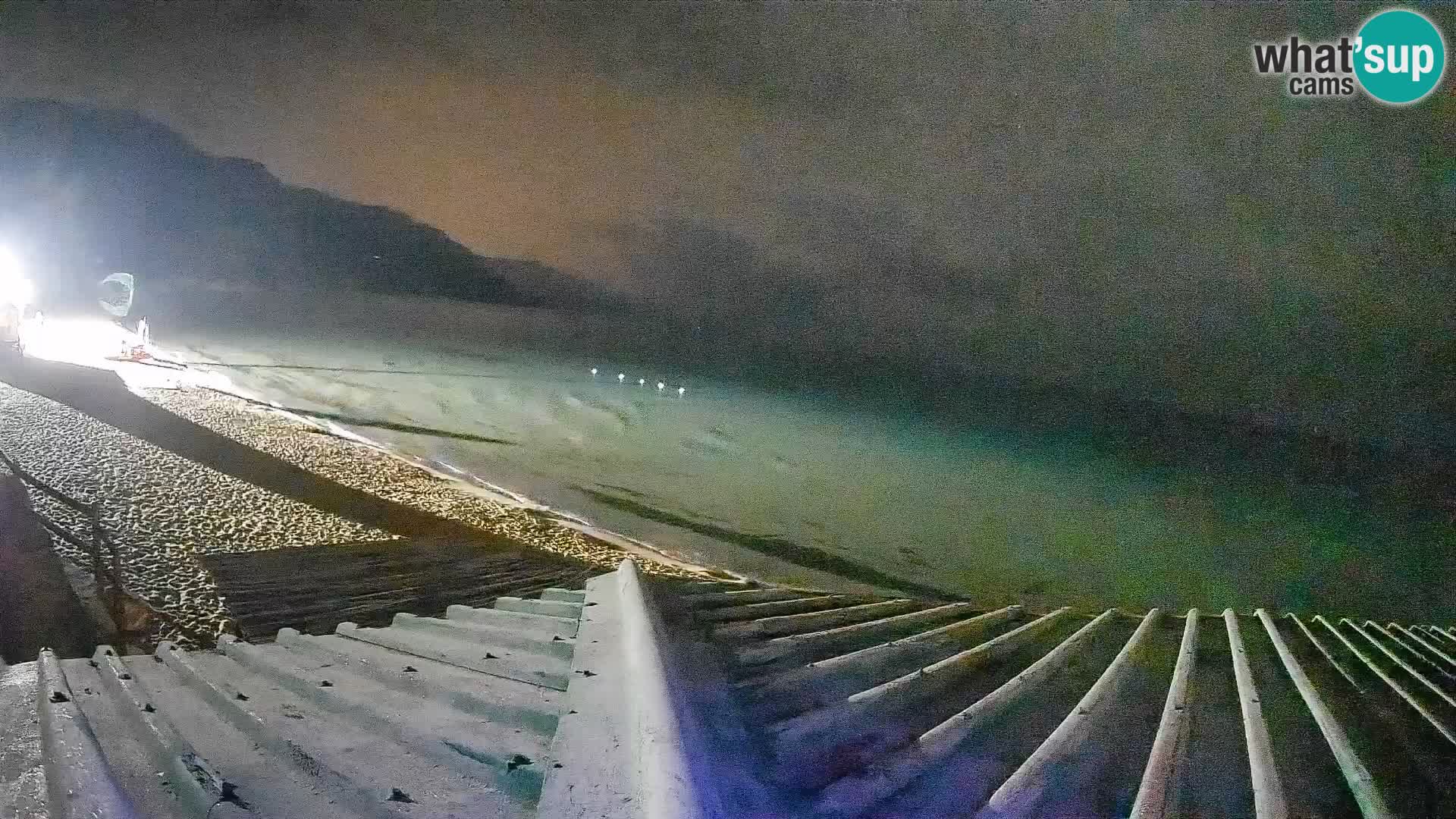 Webcam spiaggia Poglina – Vista dal bar Da Ricciolina – Alghero – Sardegna