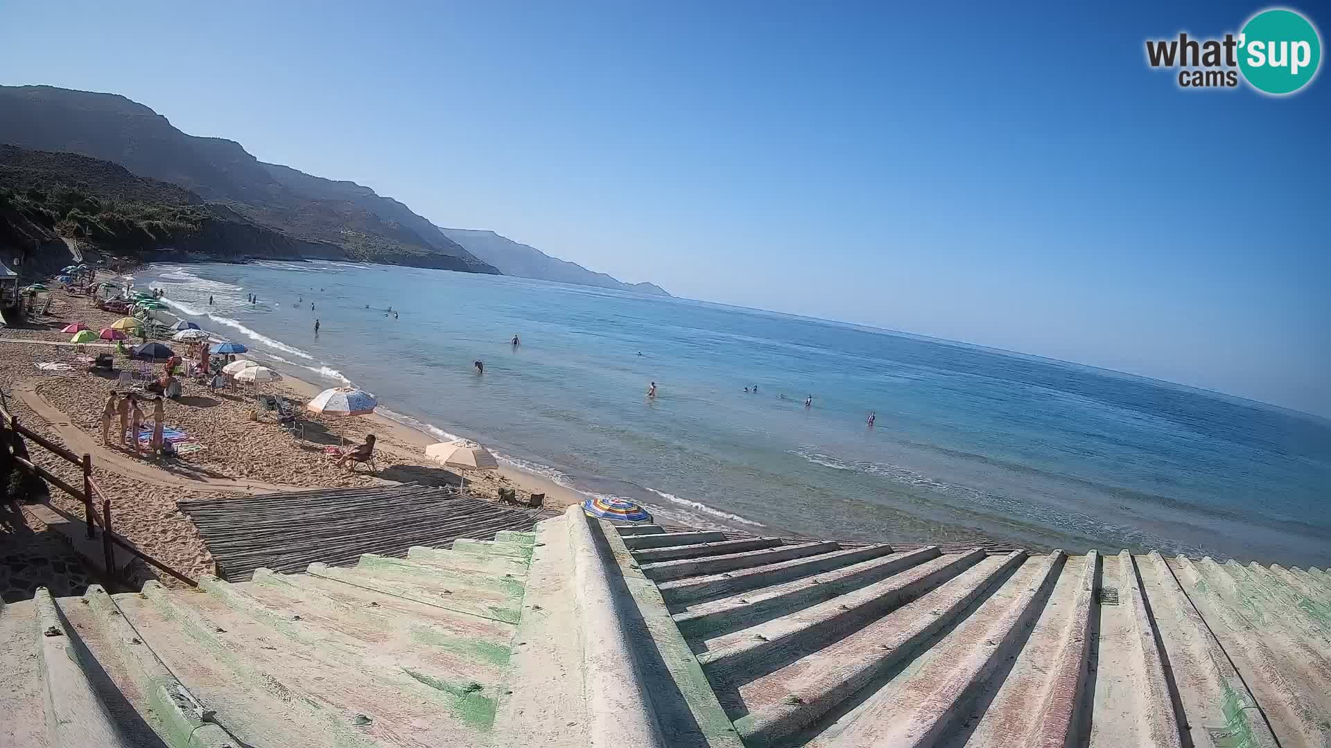 Webcam plage Poglina – Da Ricciolina – Alghero – Sardaigne