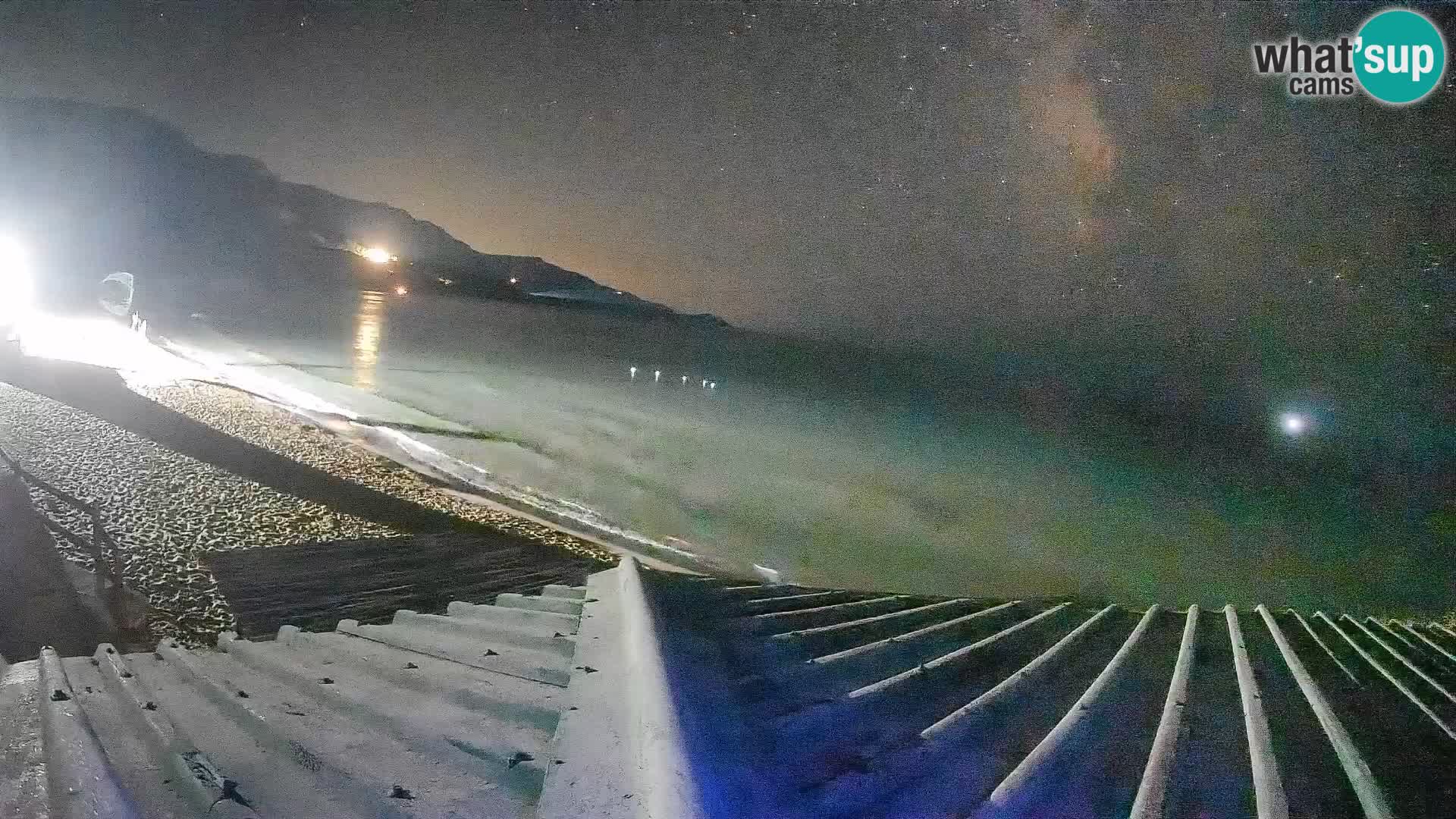 Webcam spiaggia Poglina – Vista dal bar Da Ricciolina – Alghero – Sardegna