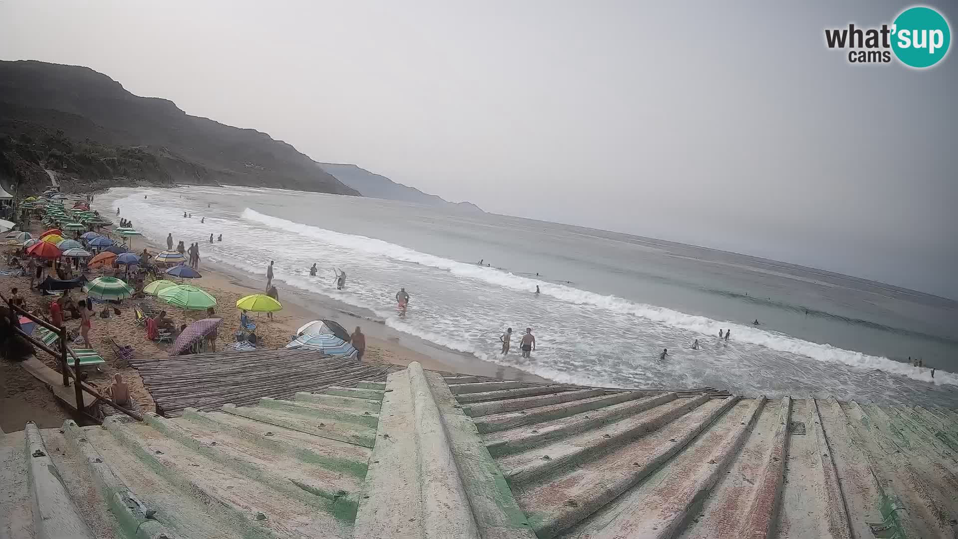 Spletna kamera plaža Poglina – Da Ricciolina – Alghero – Sardinija