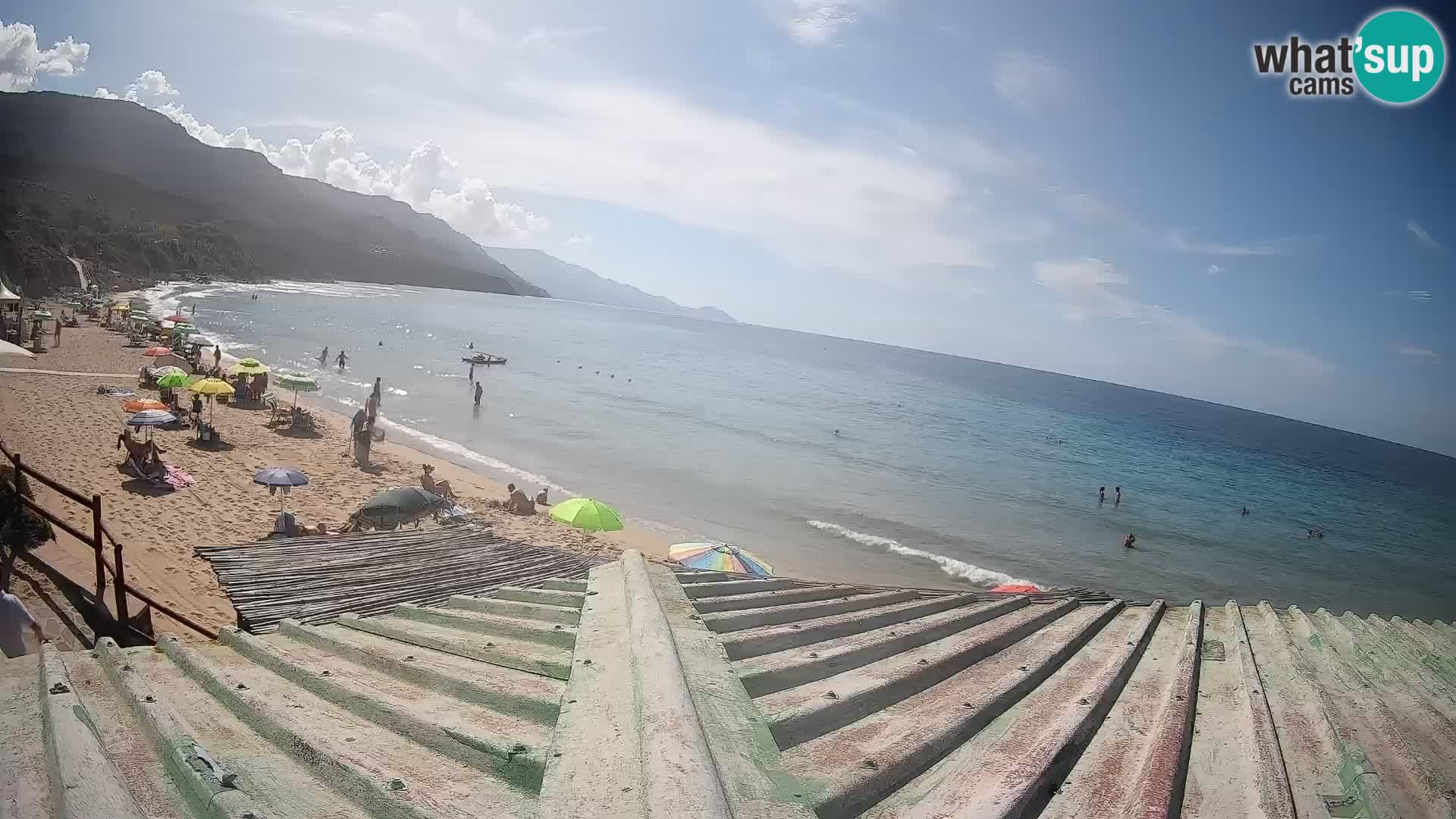 Webcam spiaggia Poglina – Vista dal bar Da Ricciolina – Alghero – Sardegna