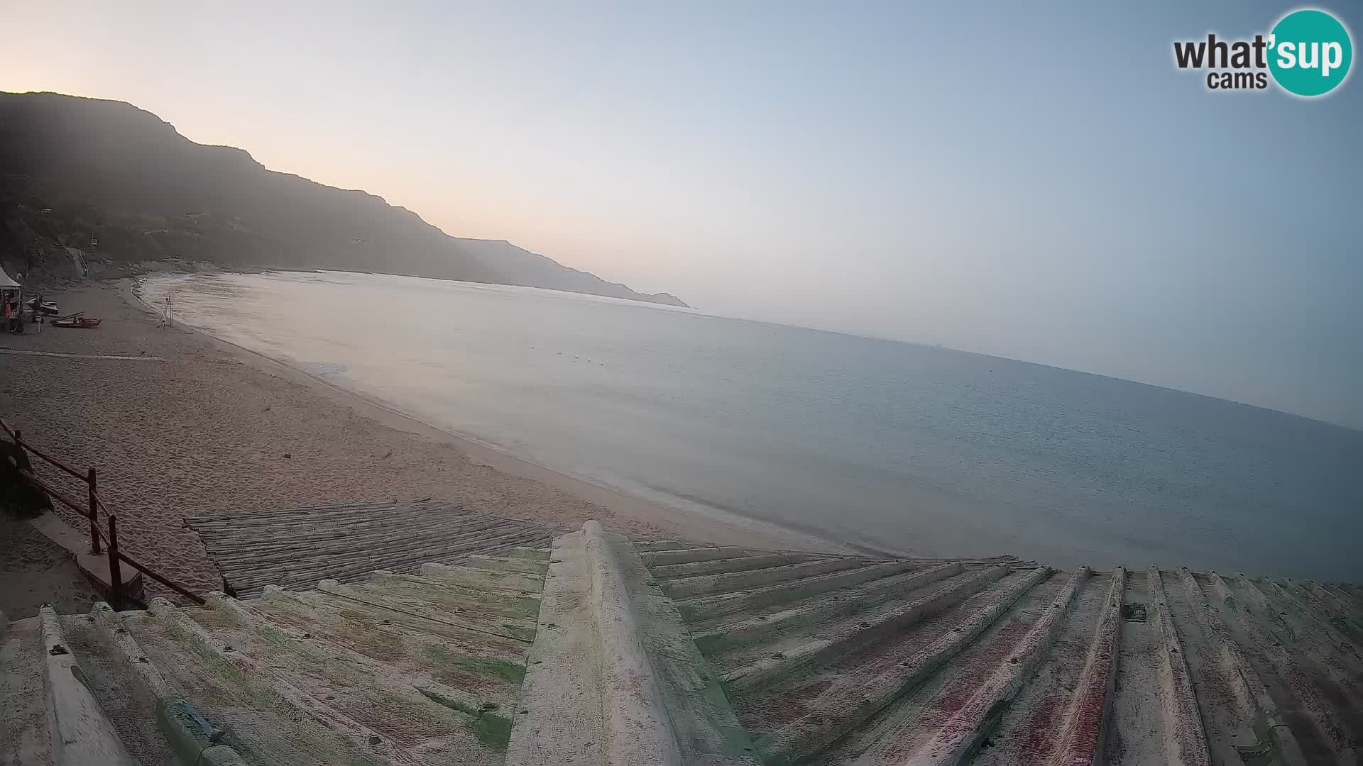 Spletna kamera plaža Poglina – Da Ricciolina – Alghero – Sardinija