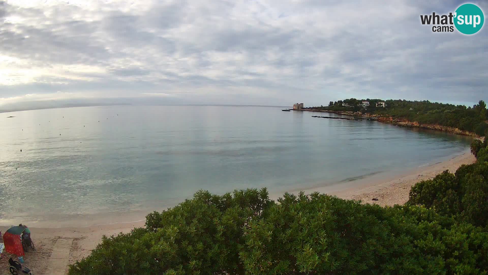 Kamera plaža Lazzaretto | Alghero | Sardinija