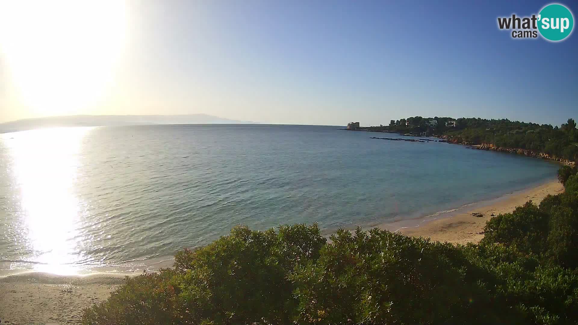 Webcam spiaggia Lazzaretto | Alghero | Sardegna