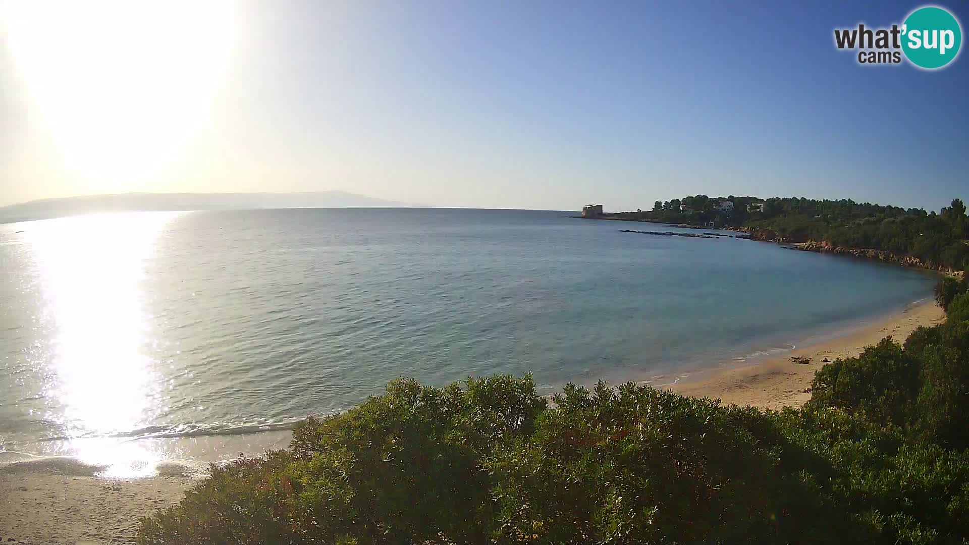 Webcam spiaggia Lazzaretto | Alghero | Sardegna