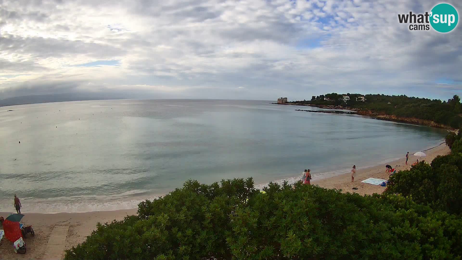 Kamera plaža Lazzaretto | Alghero | Sardinija