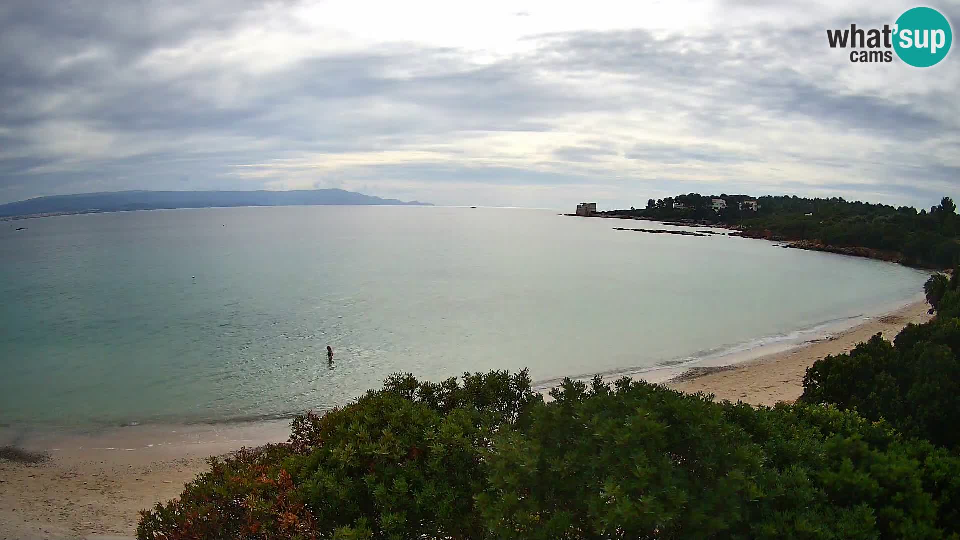 Webcam Lazzaretto beach | Alghero | Sardinia