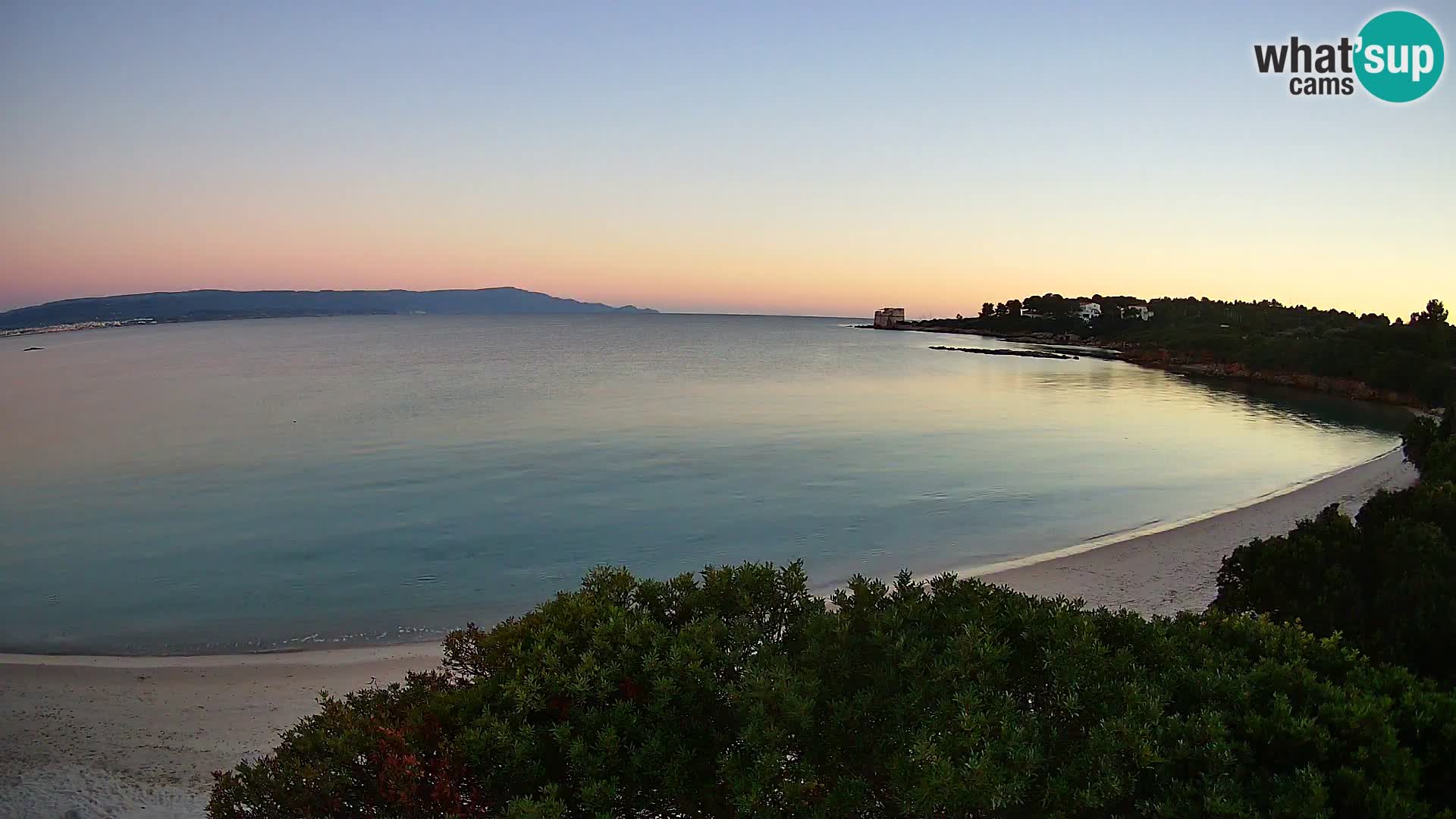 Webcam Lazzaretto Strand | Alghero | Sardinien