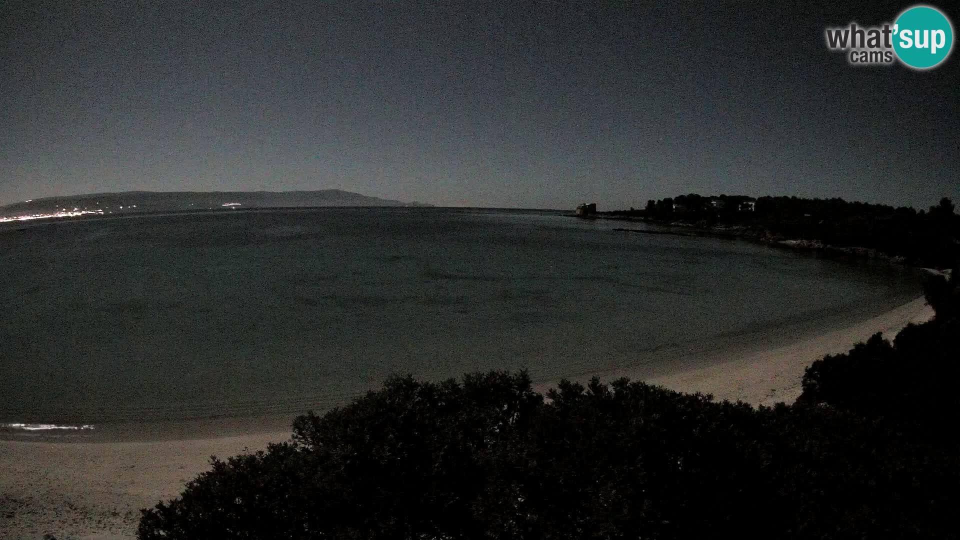 Kamera plaža Lazzaretto | Alghero | Sardinija