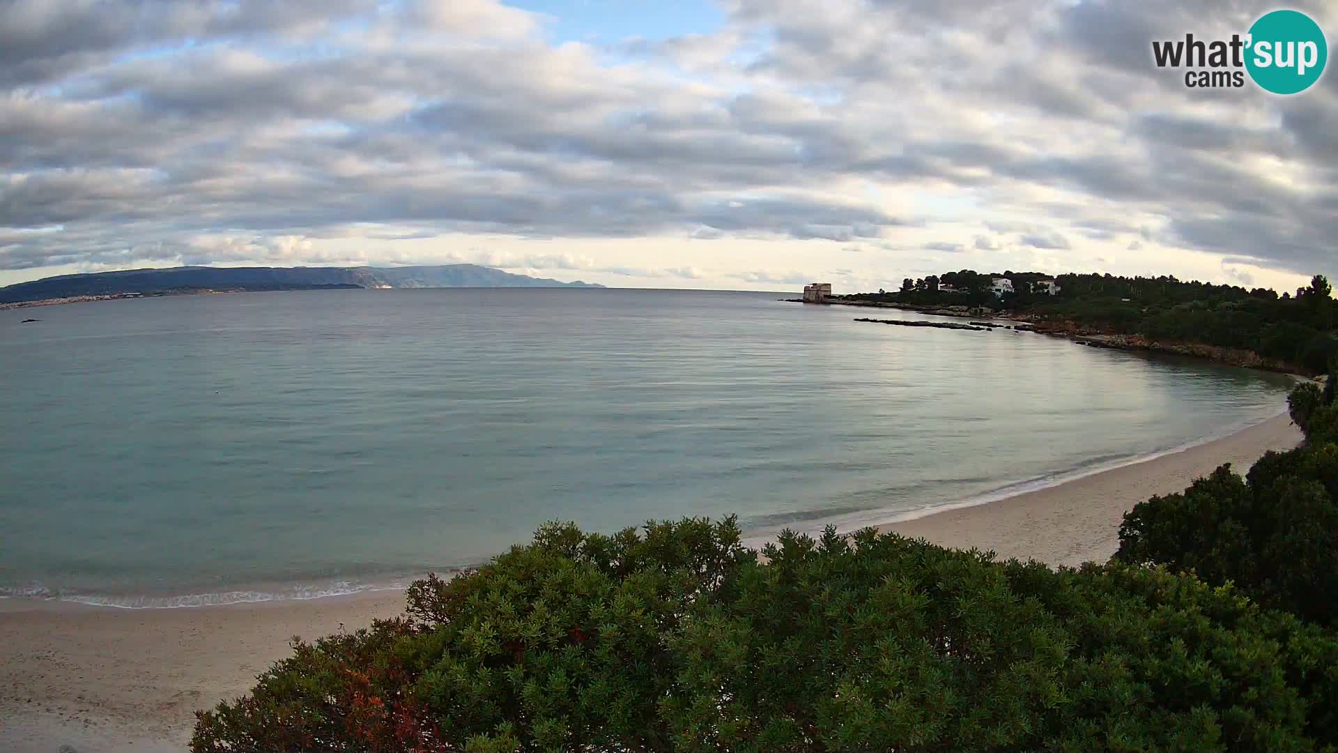 Webcam Lazzaretto beach | Alghero | Sardinia