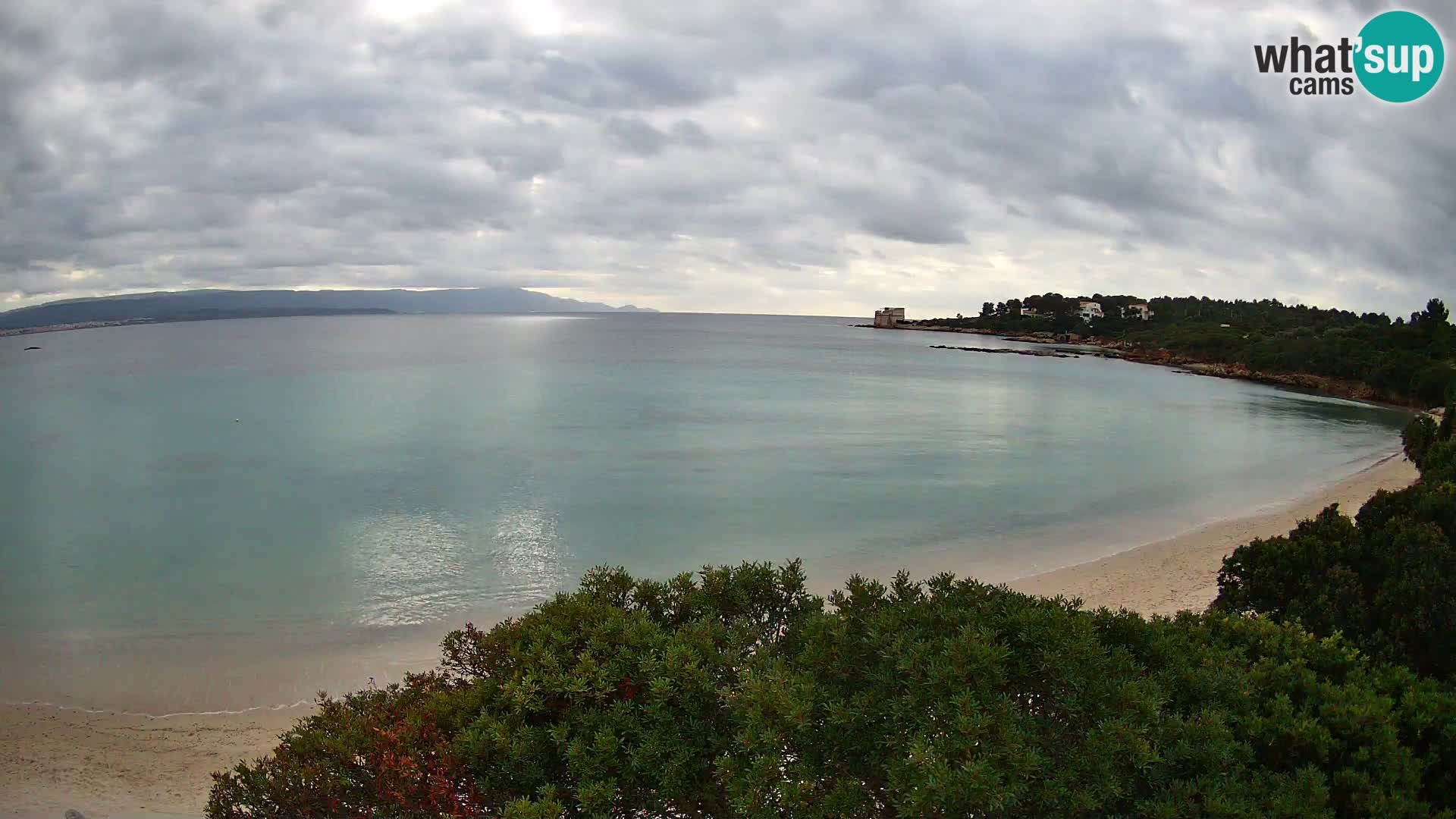 Webcam Lazzaretto beach | Alghero | Sardinia