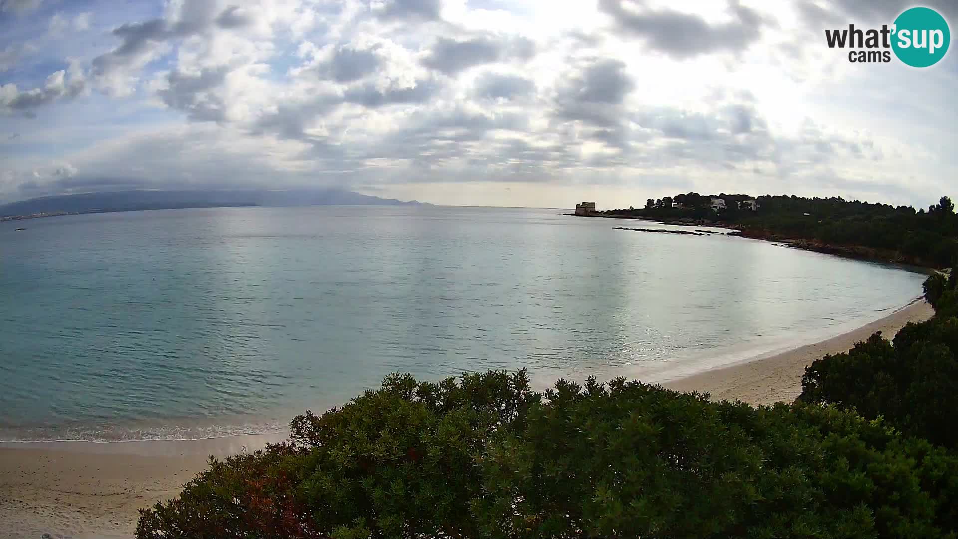 Webcam Lazzaretto beach | Alghero | Sardinia