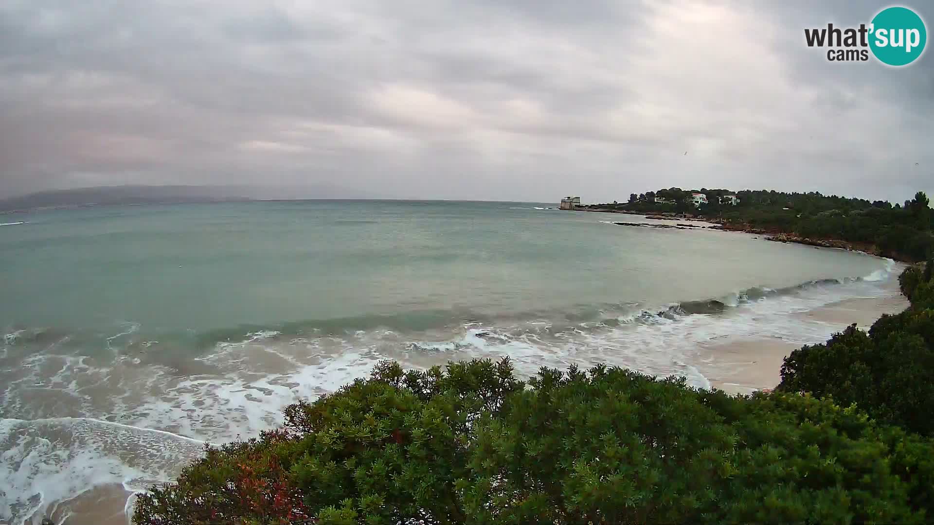 Kamera plaža Lazzaretto | Alghero | Sardinija