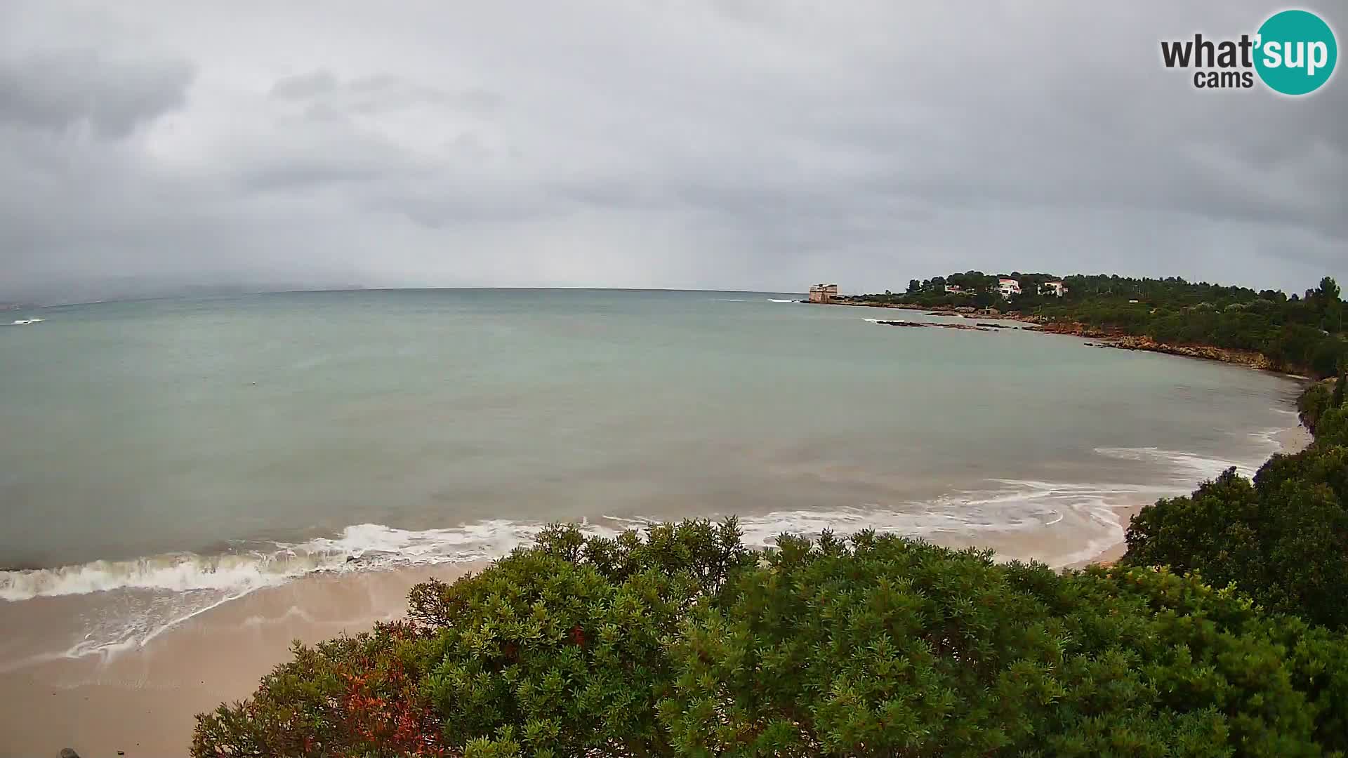 Webcam Lazzaretto Strand | Alghero | Sardinien