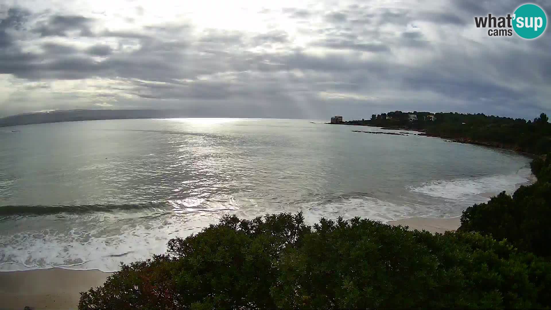 Webcam Lazzaretto Strand | Alghero | Sardinien