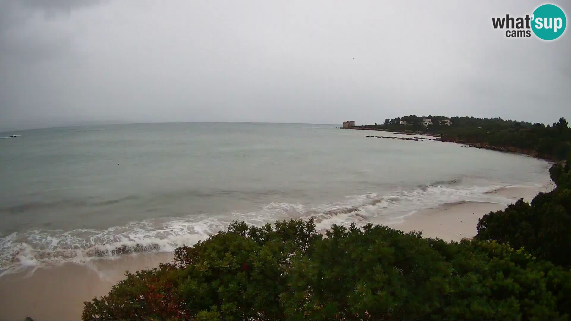 Webcam Lazzaretto Strand | Alghero | Sardinien