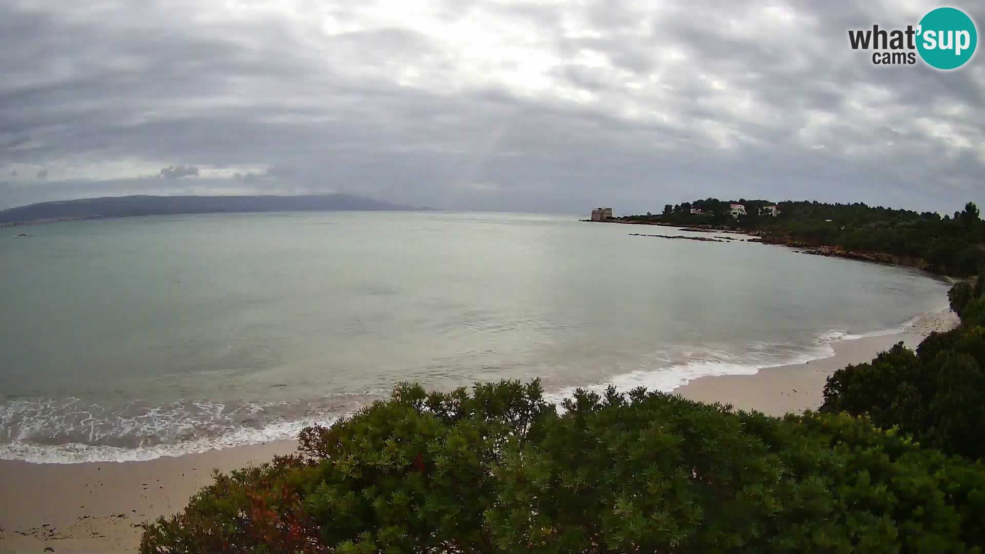 Kamera plaža Lazzaretto | Alghero | Sardinija