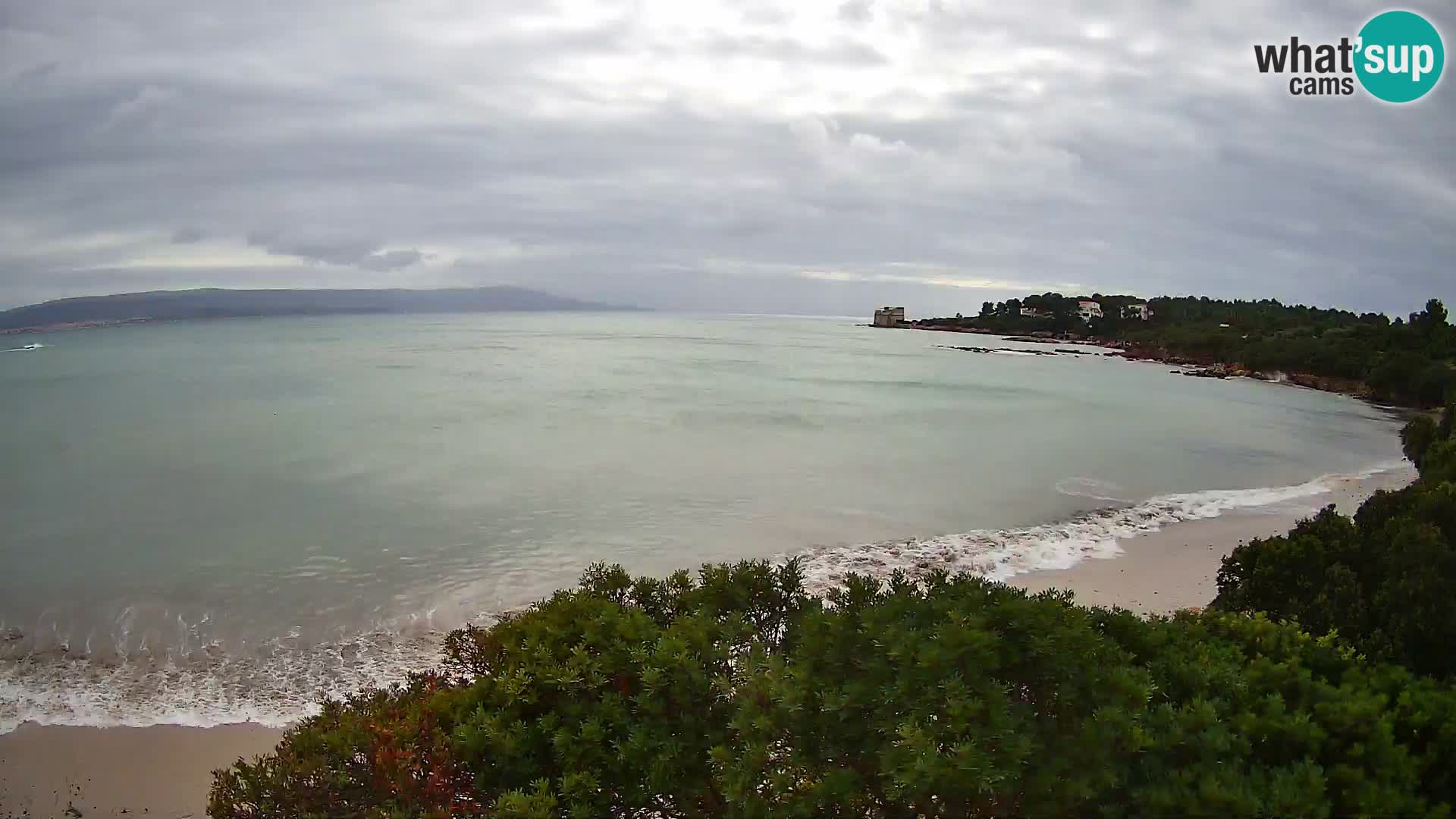 Webcam Lazzaretto Strand | Alghero | Sardinien