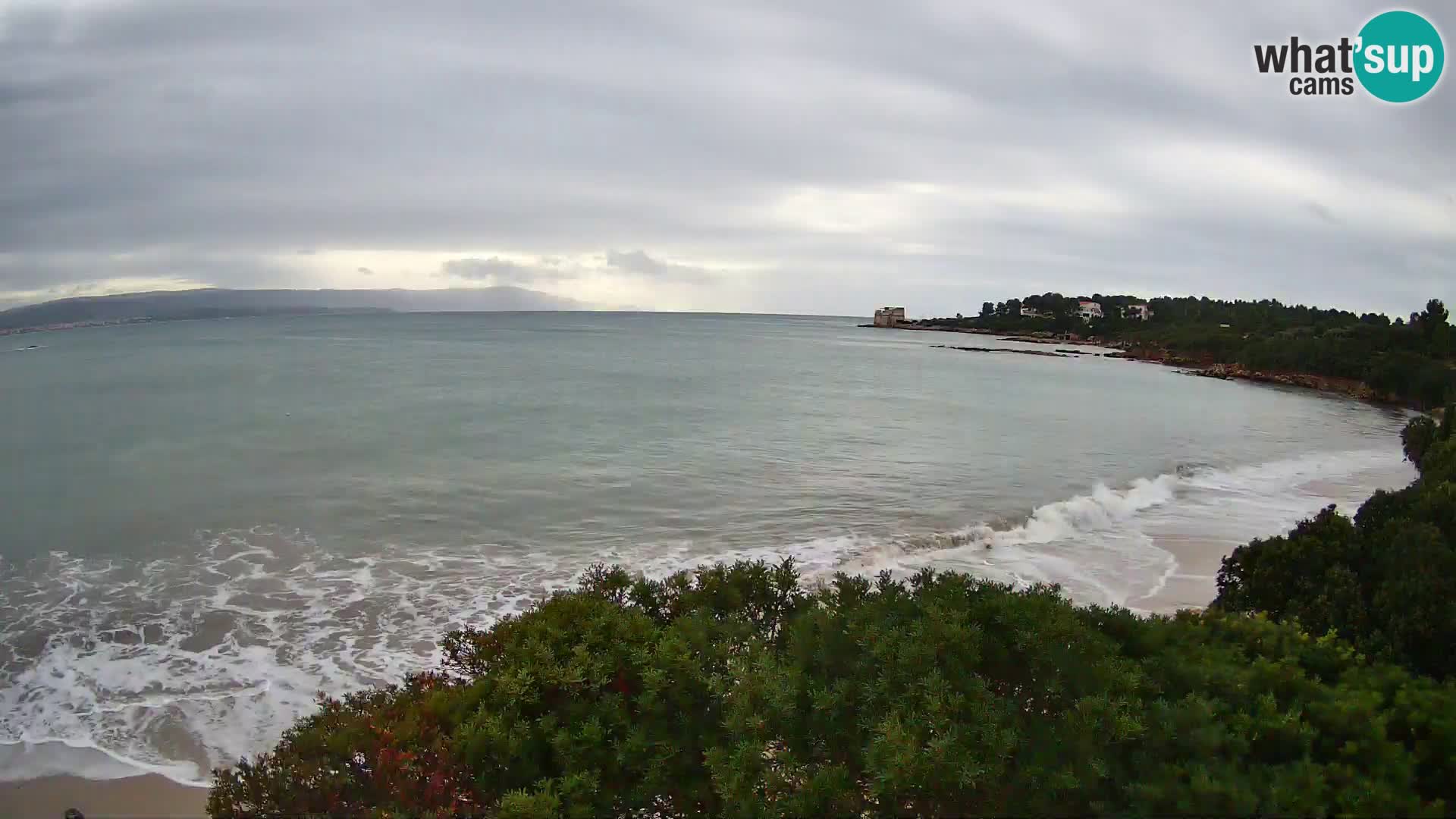 Kamera plaža Lazzaretto | Alghero | Sardinija