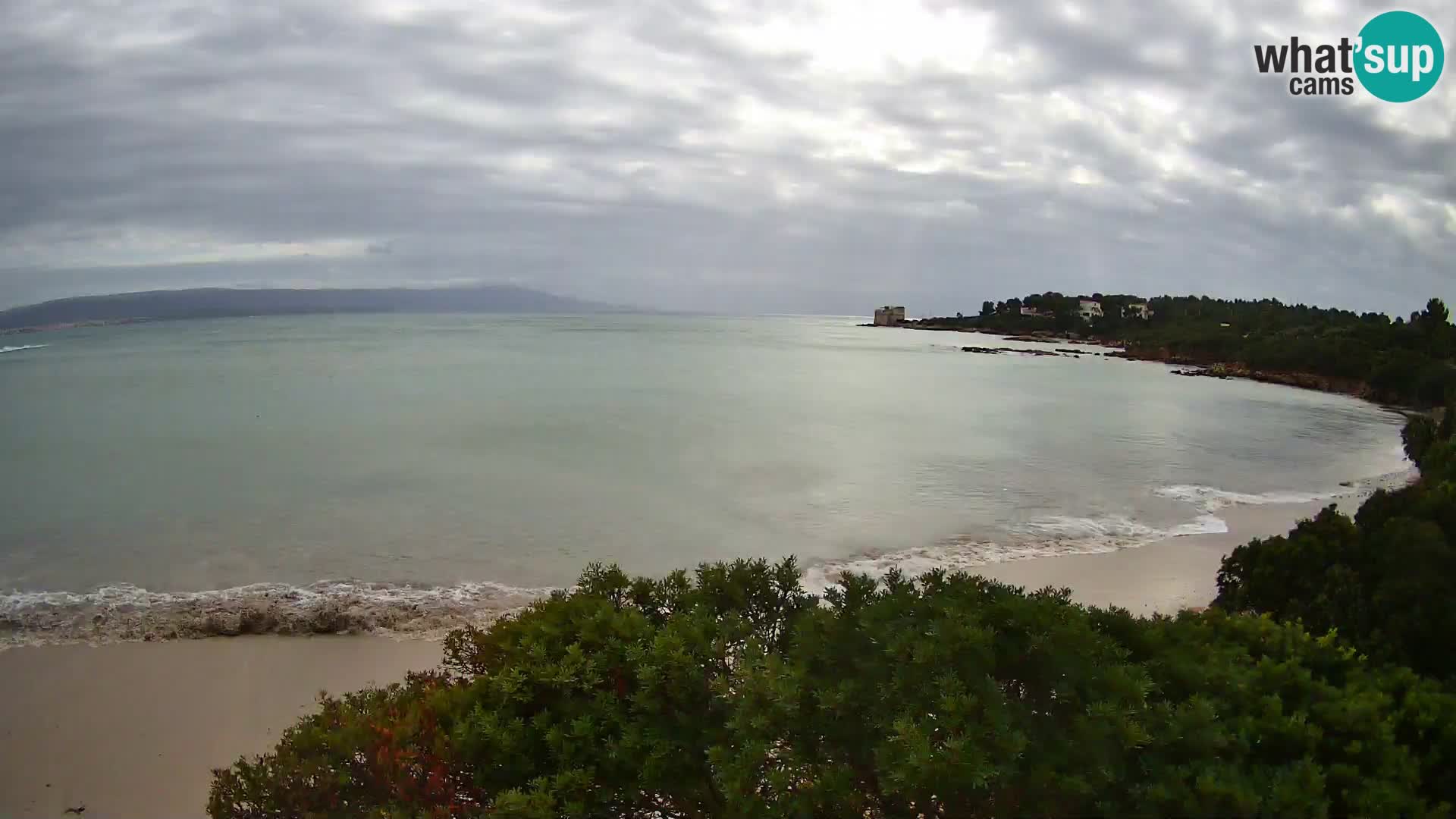 Webcam Lazzaretto Strand | Alghero | Sardinien