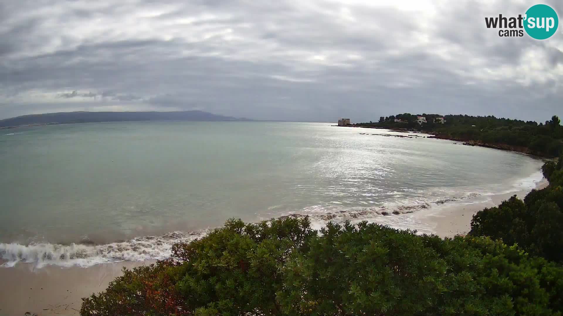 Kamera plaža Lazzaretto | Alghero | Sardinija