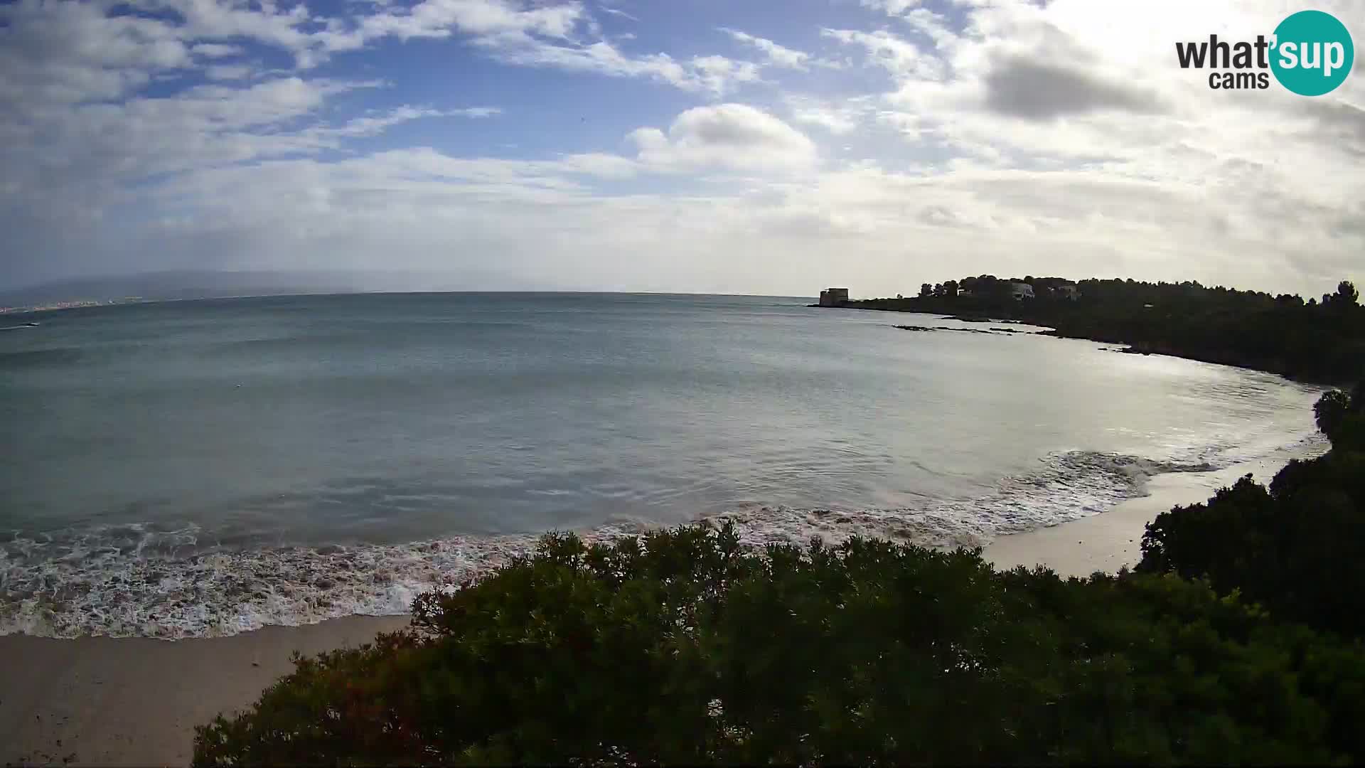 Kamera plaža Lazzaretto | Alghero | Sardinija