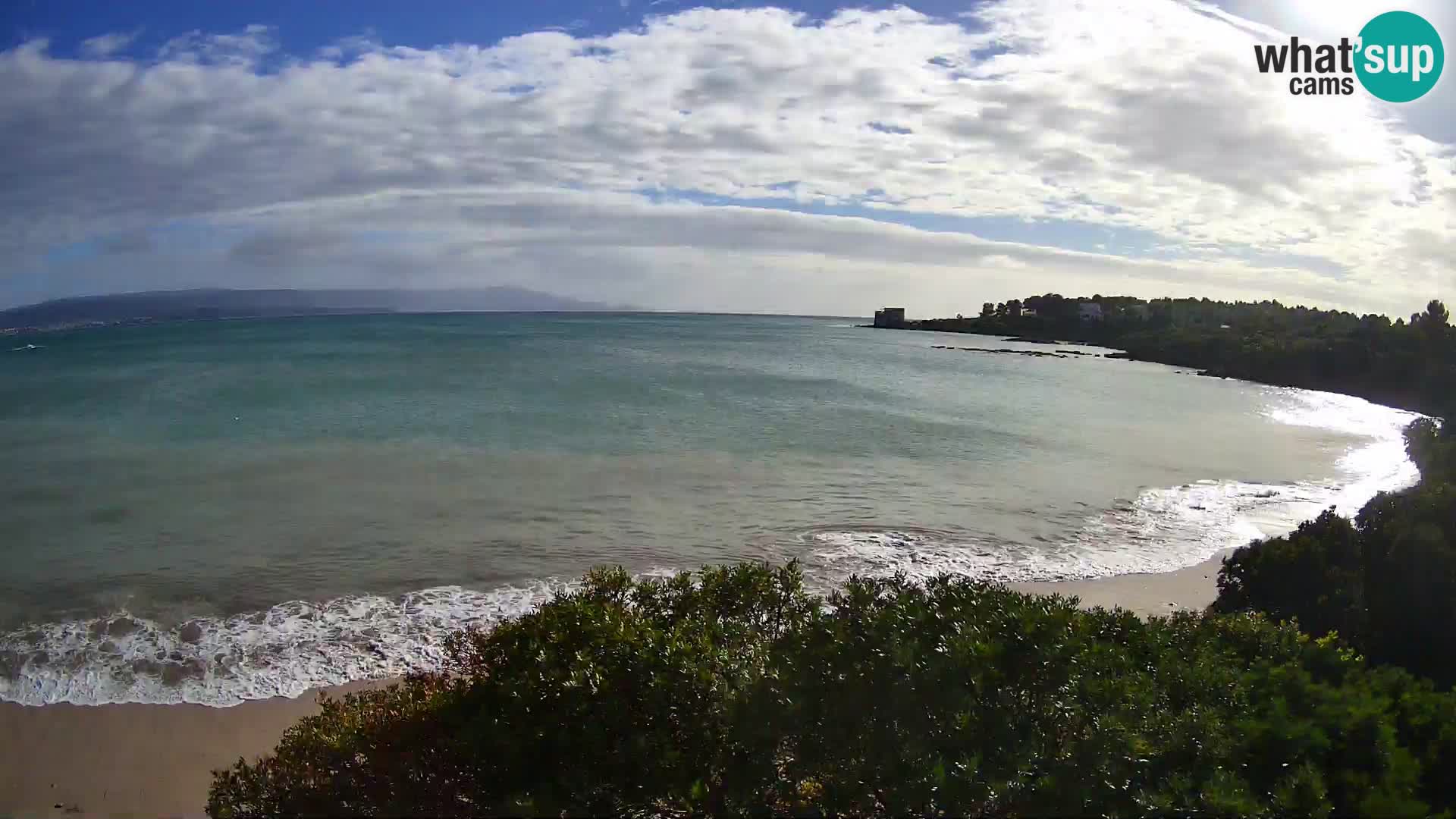 Webcam Lazzaretto Strand | Alghero | Sardinien