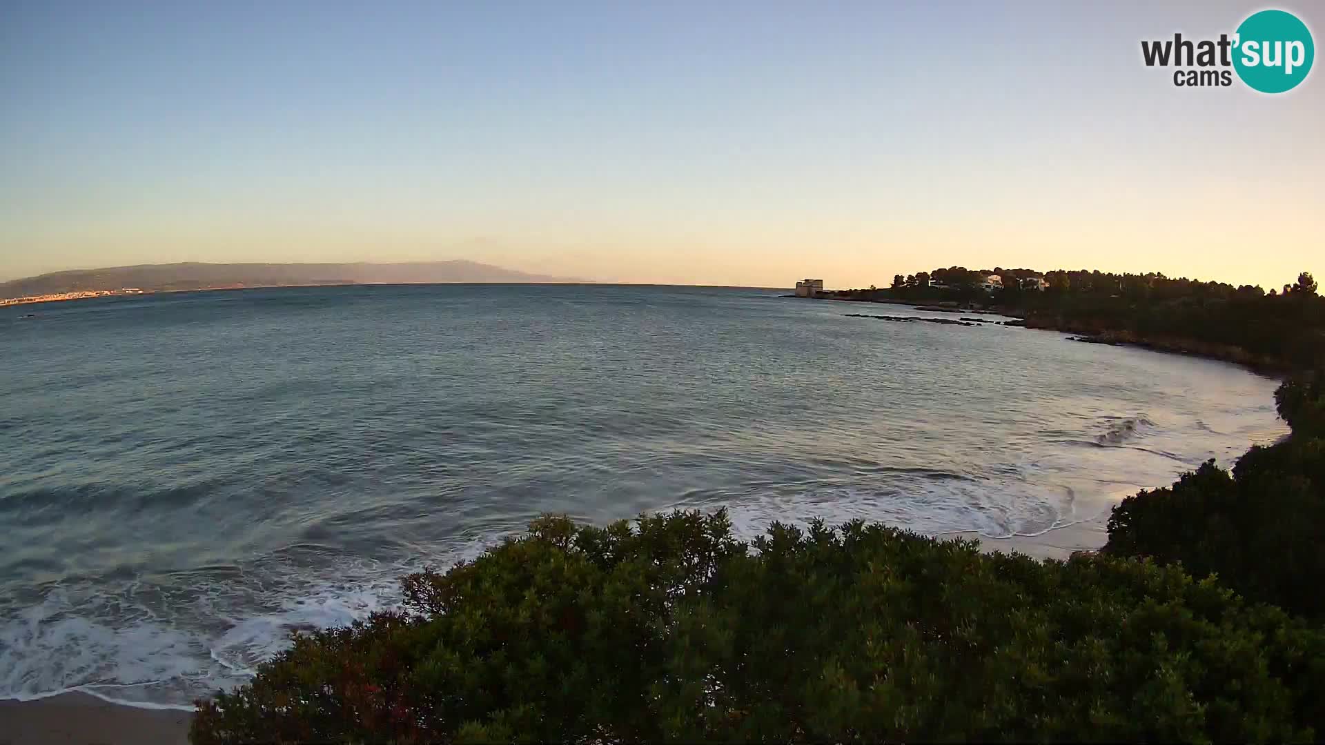 Kamera plaža Lazzaretto | Alghero | Sardinija