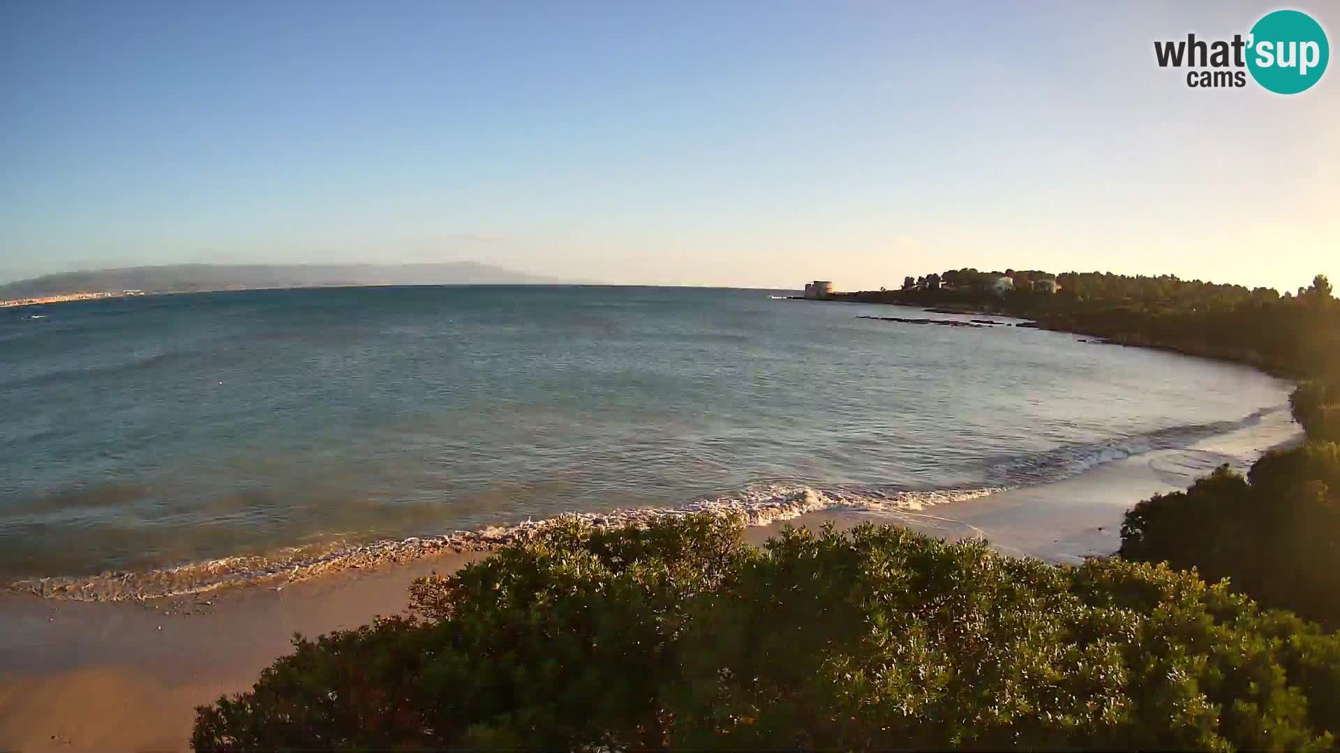 Webcam spiaggia Lazzaretto | Alghero | Sardegna