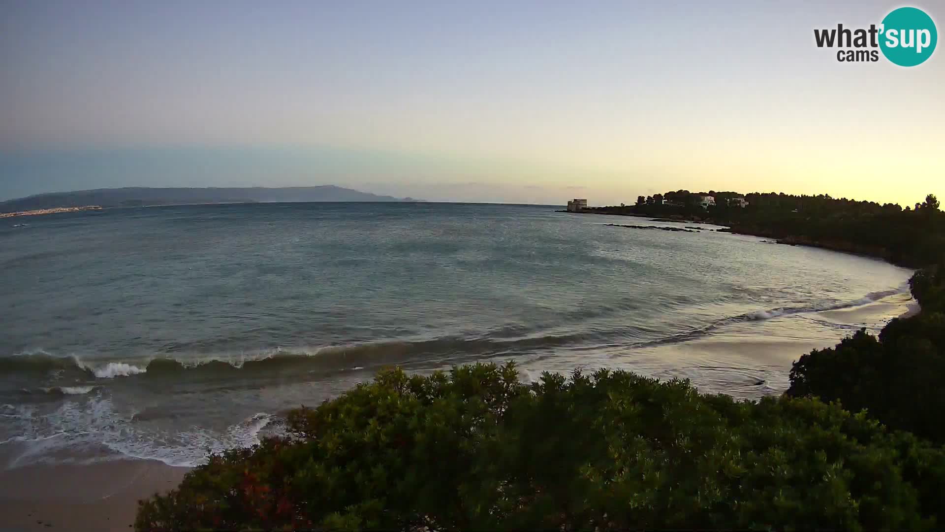 Kamera plaža Lazzaretto | Alghero | Sardinija