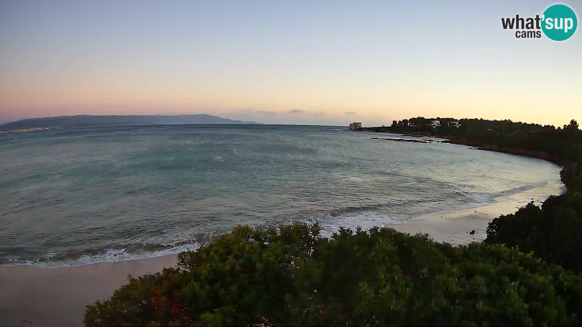 Kamera plaža Lazzaretto | Alghero | Sardinija