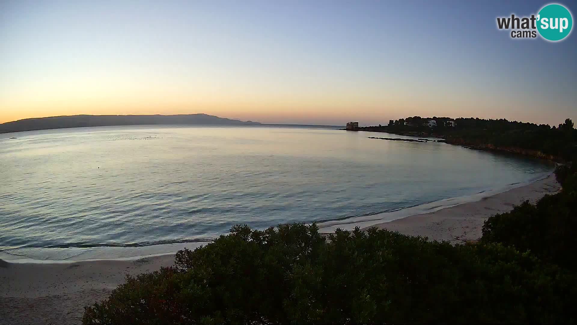 Kamera plaža Lazzaretto | Alghero | Sardinija