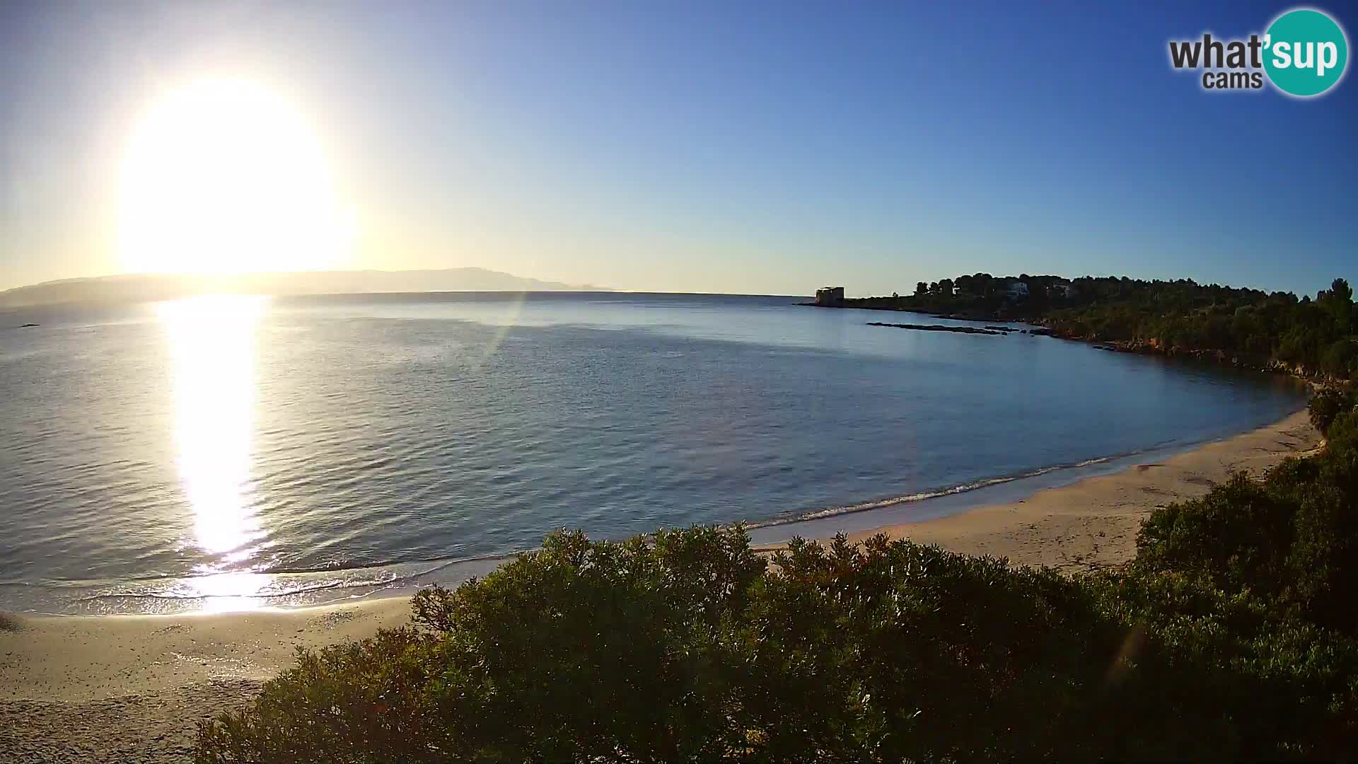 Kamera plaža Lazzaretto | Alghero | Sardinija