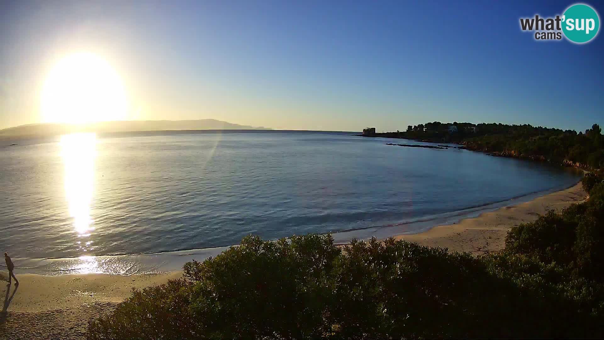 Webcam spiaggia Lazzaretto | Alghero | Sardegna