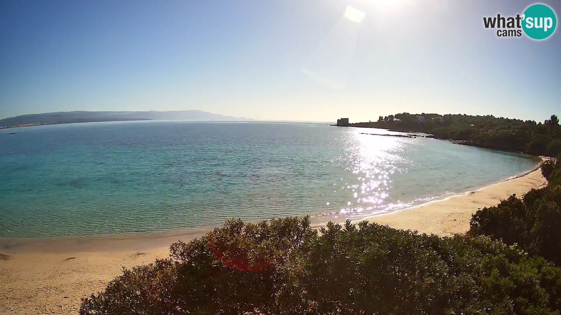 Webcam spiaggia Lazzaretto | Alghero | Sardegna