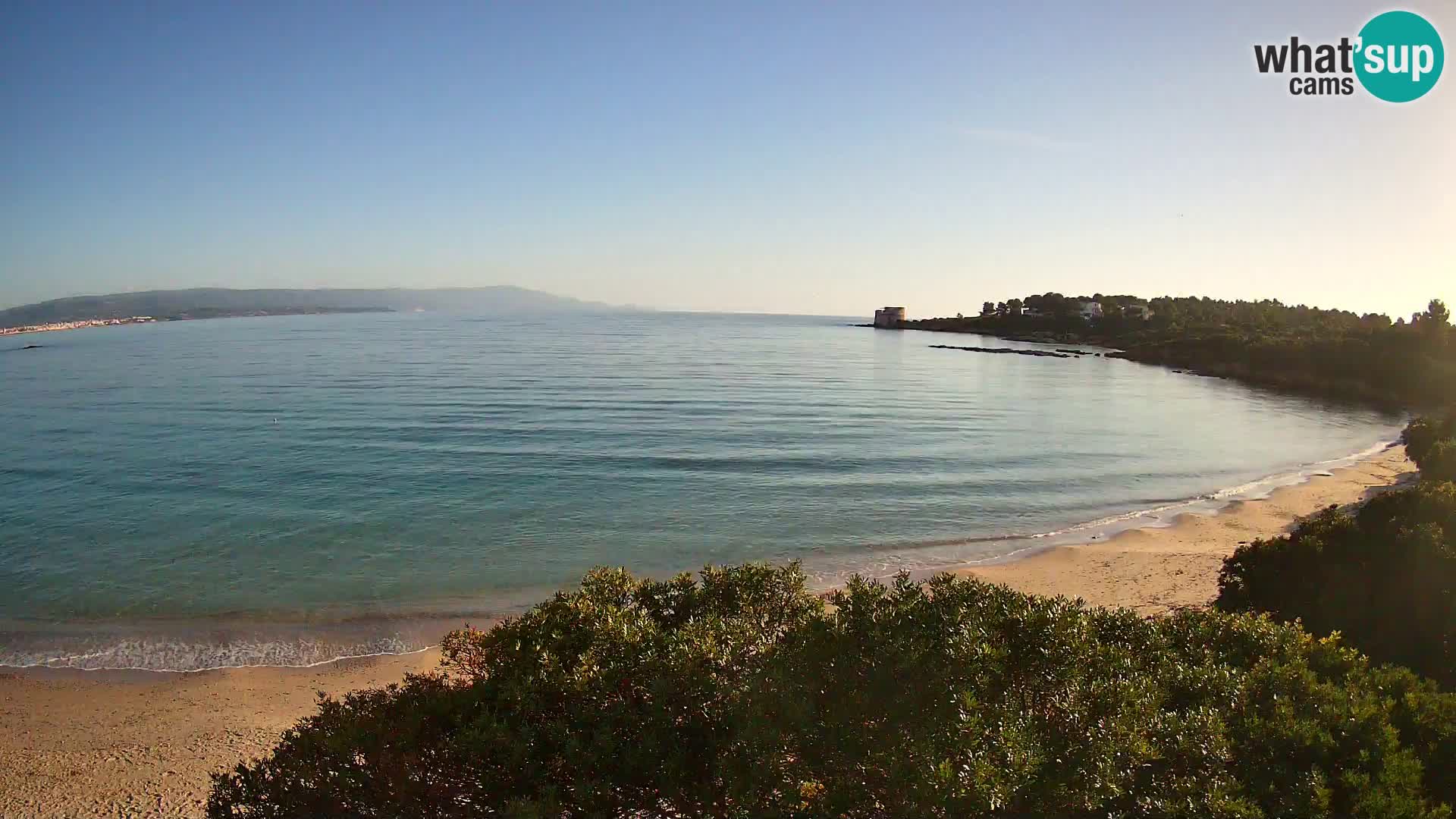 Webcam spiaggia Lazzaretto | Alghero | Sardegna