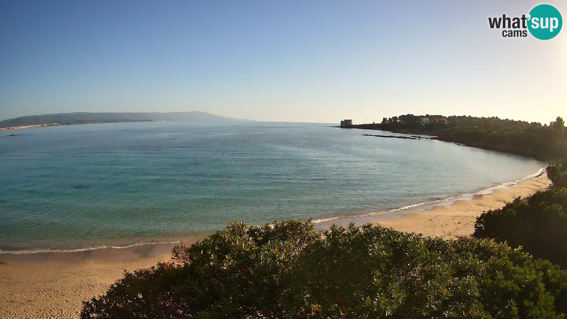 Webcam spiaggia Lazzaretto | Alghero | Sardegna