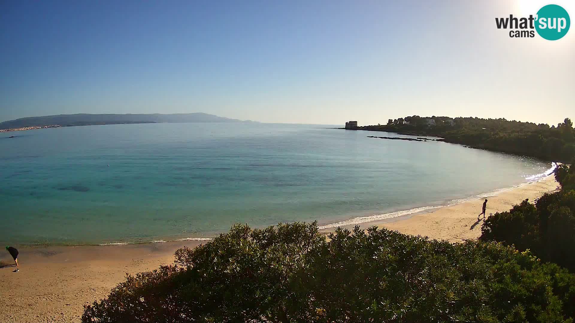 Webcam spiaggia Lazzaretto | Alghero | Sardegna